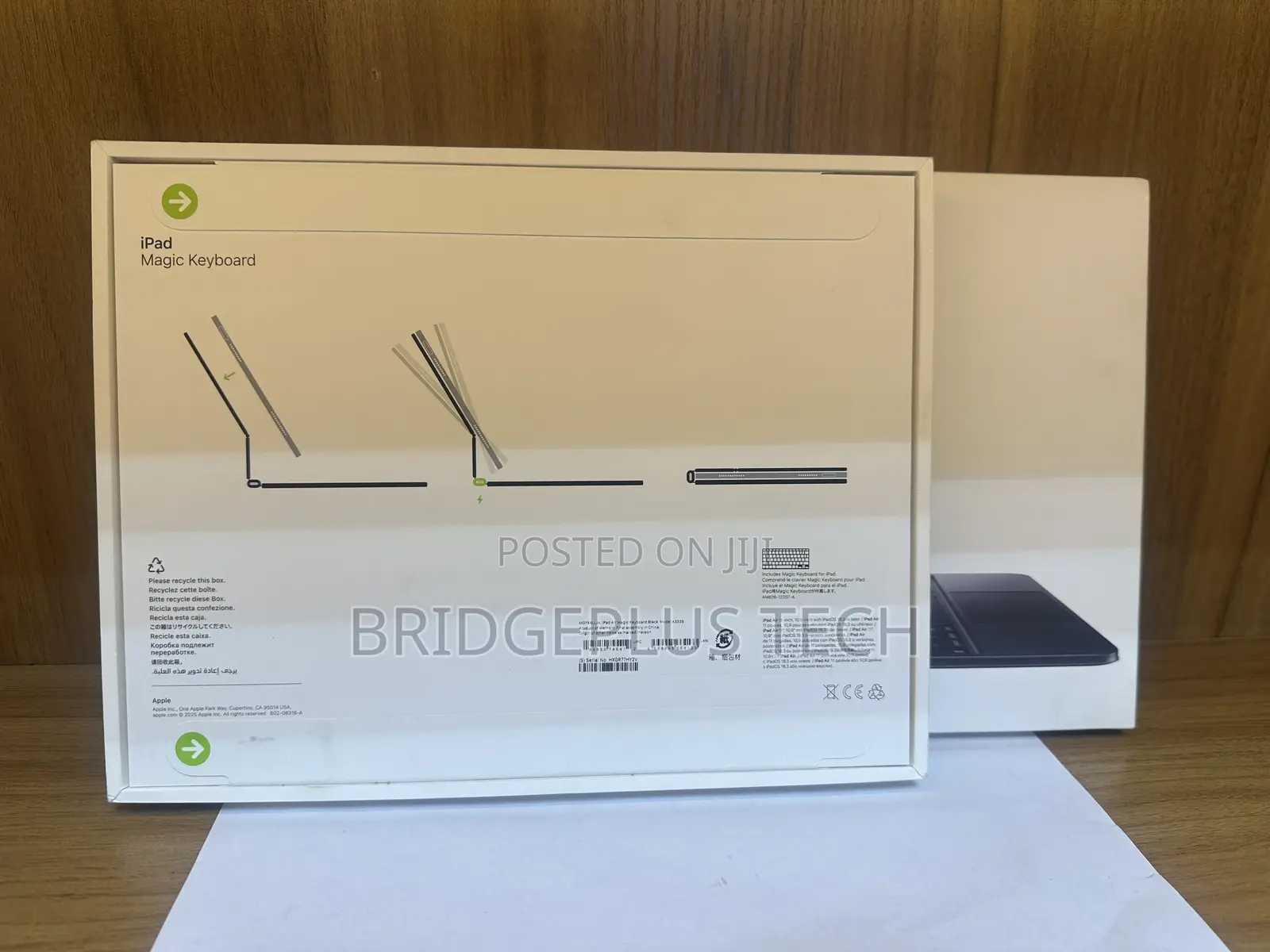 Apple Magic Keyboard for 11" iPad Air M2/M3/M4 Mgyx4ll/A