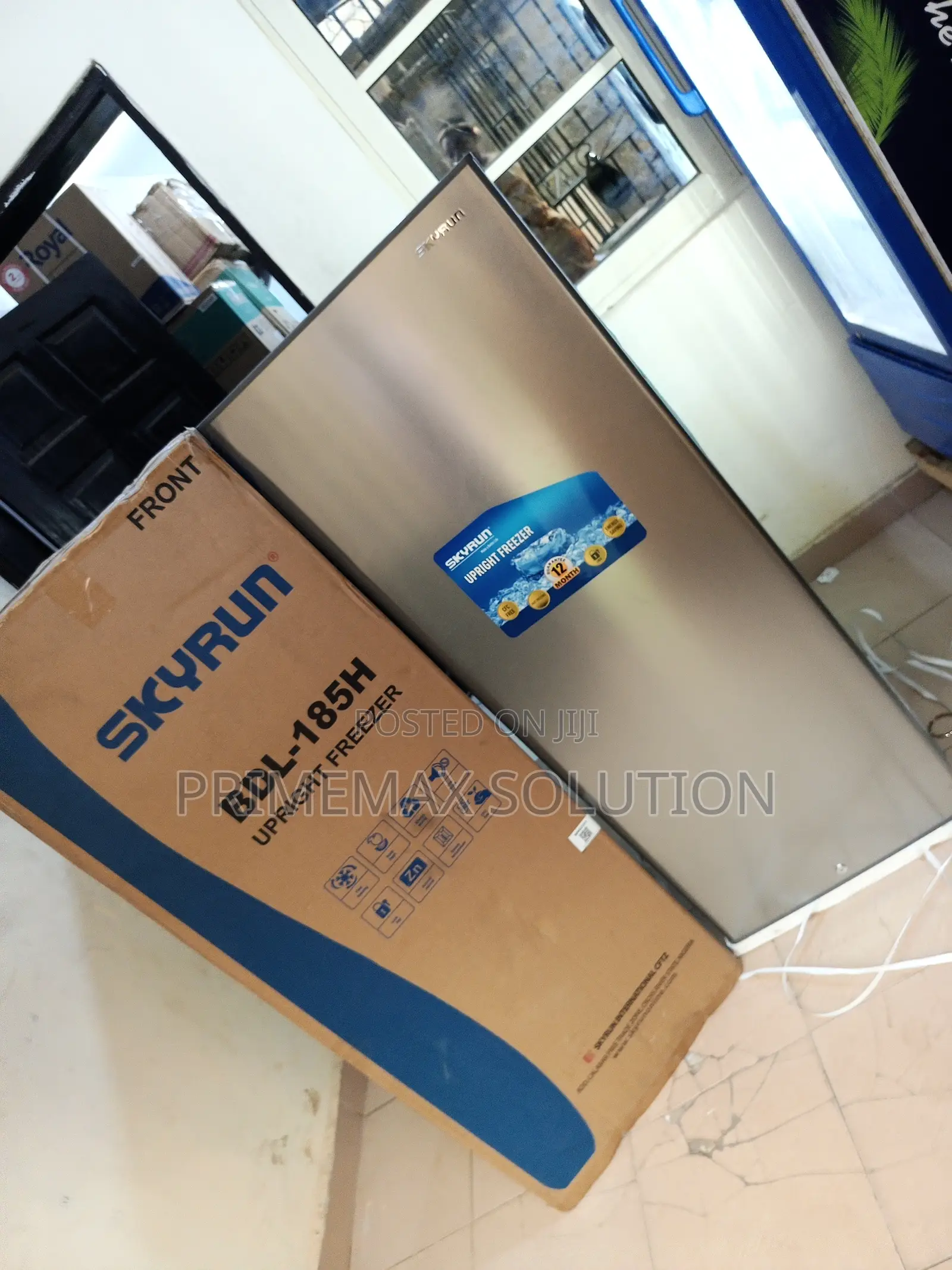 Budget-Friendly Skyrun BDL-185h Vertical Freezer – 185l Capacity