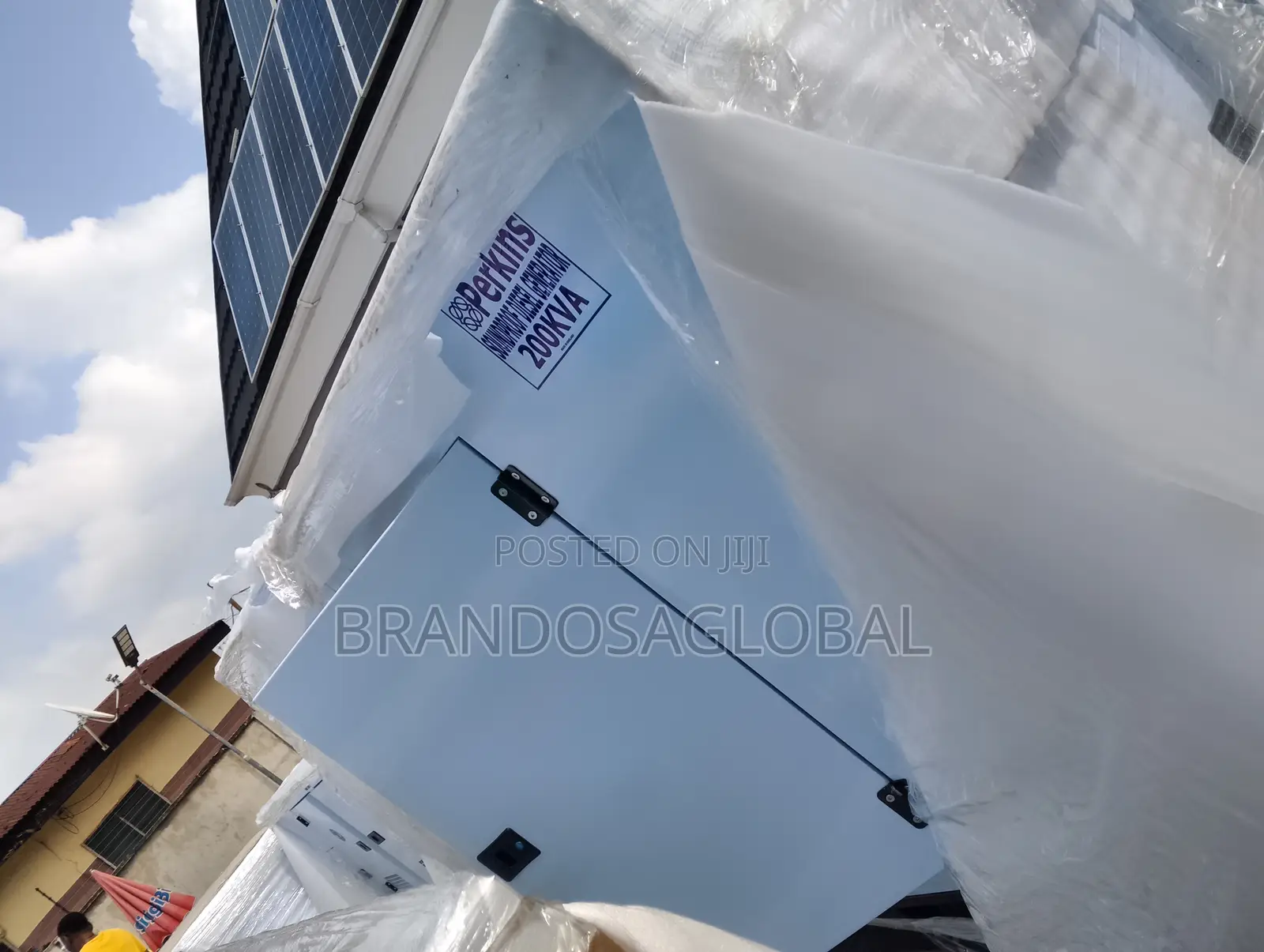 Perkins 200kva Soundproof Generator – Premium Diesel Power Machine