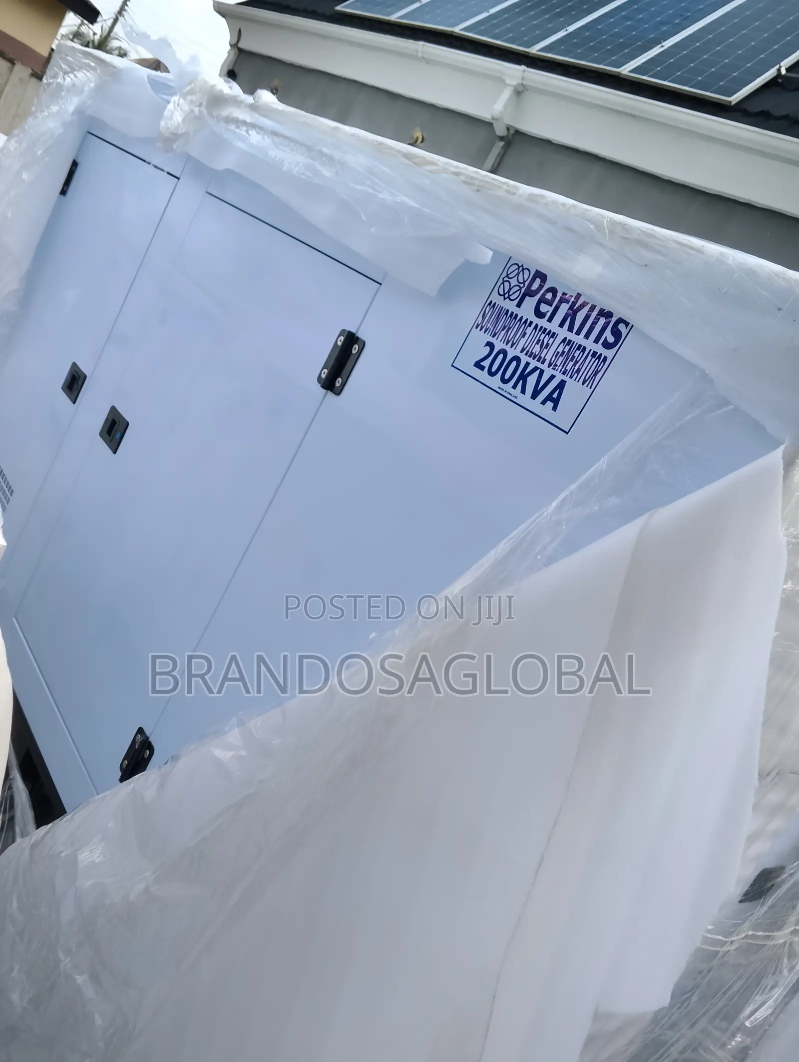 Perkins 200kva Soundproof Generator – Ideal Commercial Backup Power