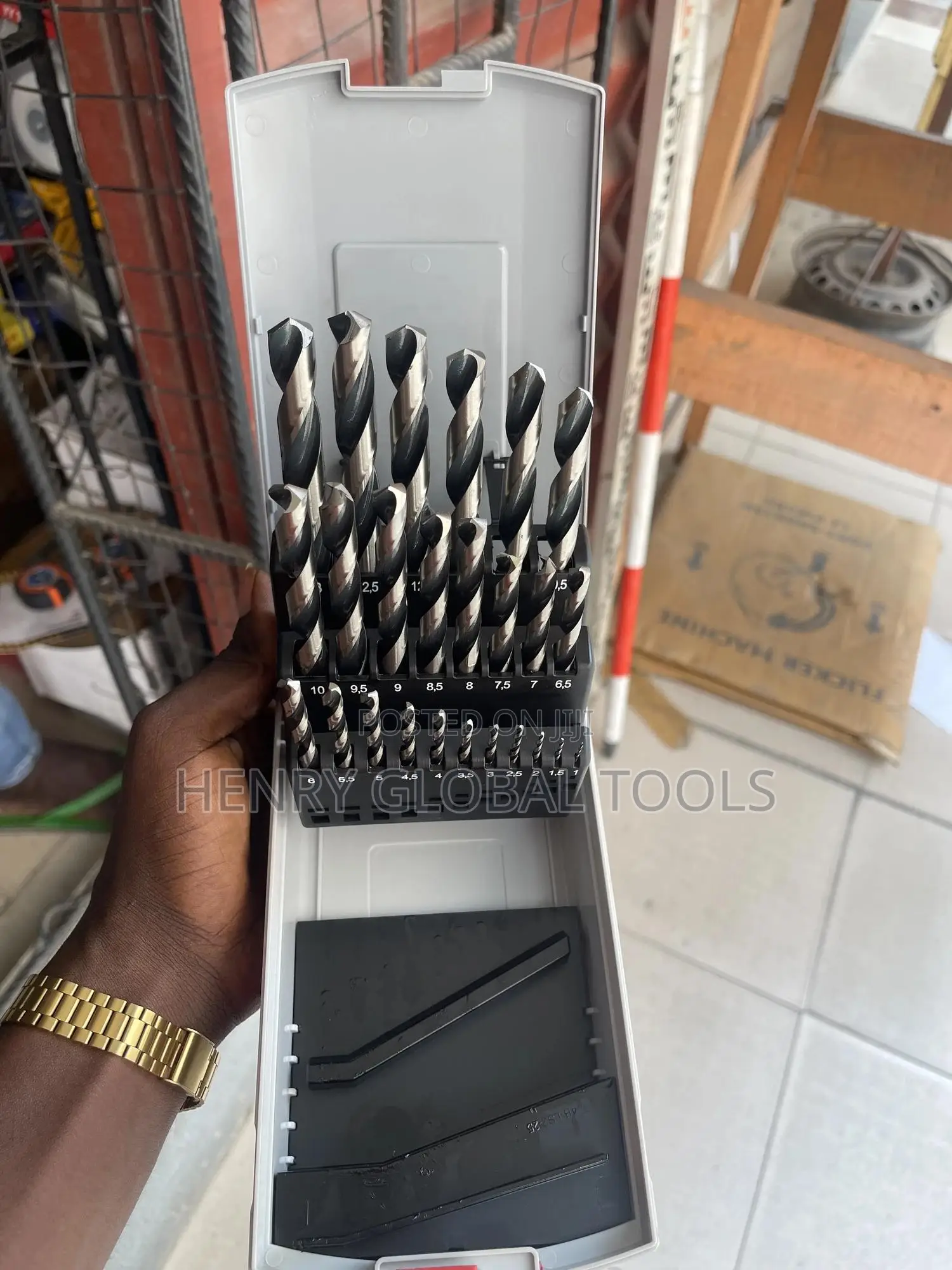 Bosch Complete Drill Bit Set (Stainless Steel)
