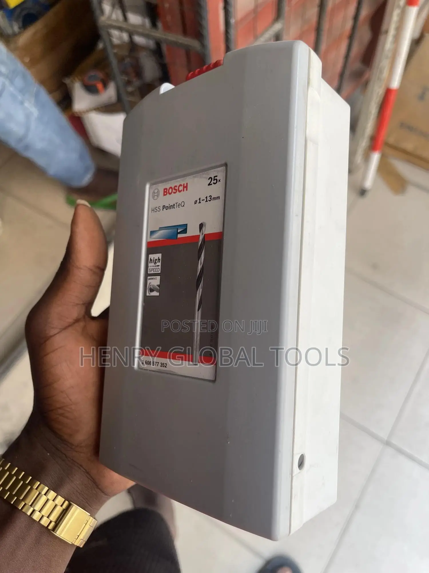 Bosch Complete Drill Bit Set (Stainless Steel)