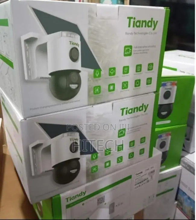 Tiandy 6mp 4g Solar Camera