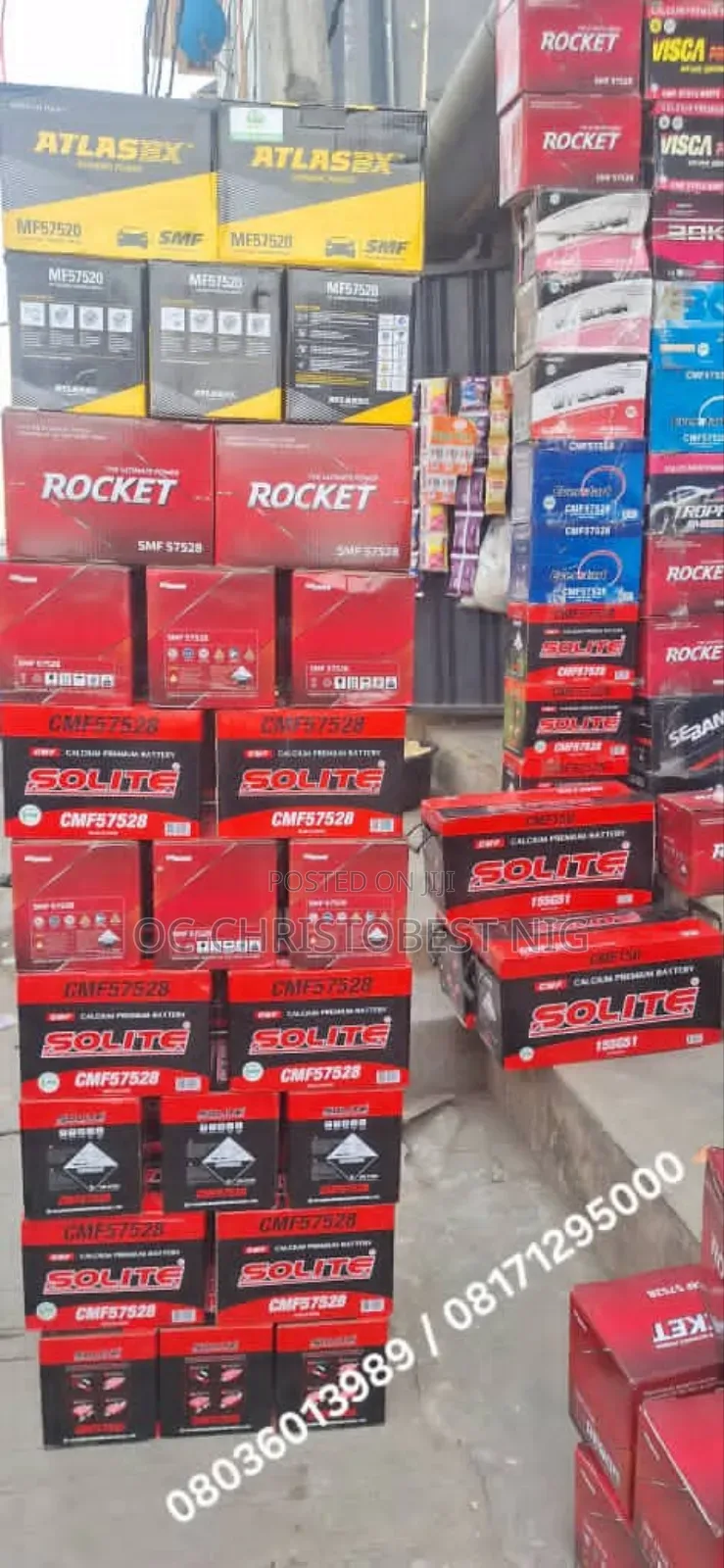 Rocket and Solite Batteries