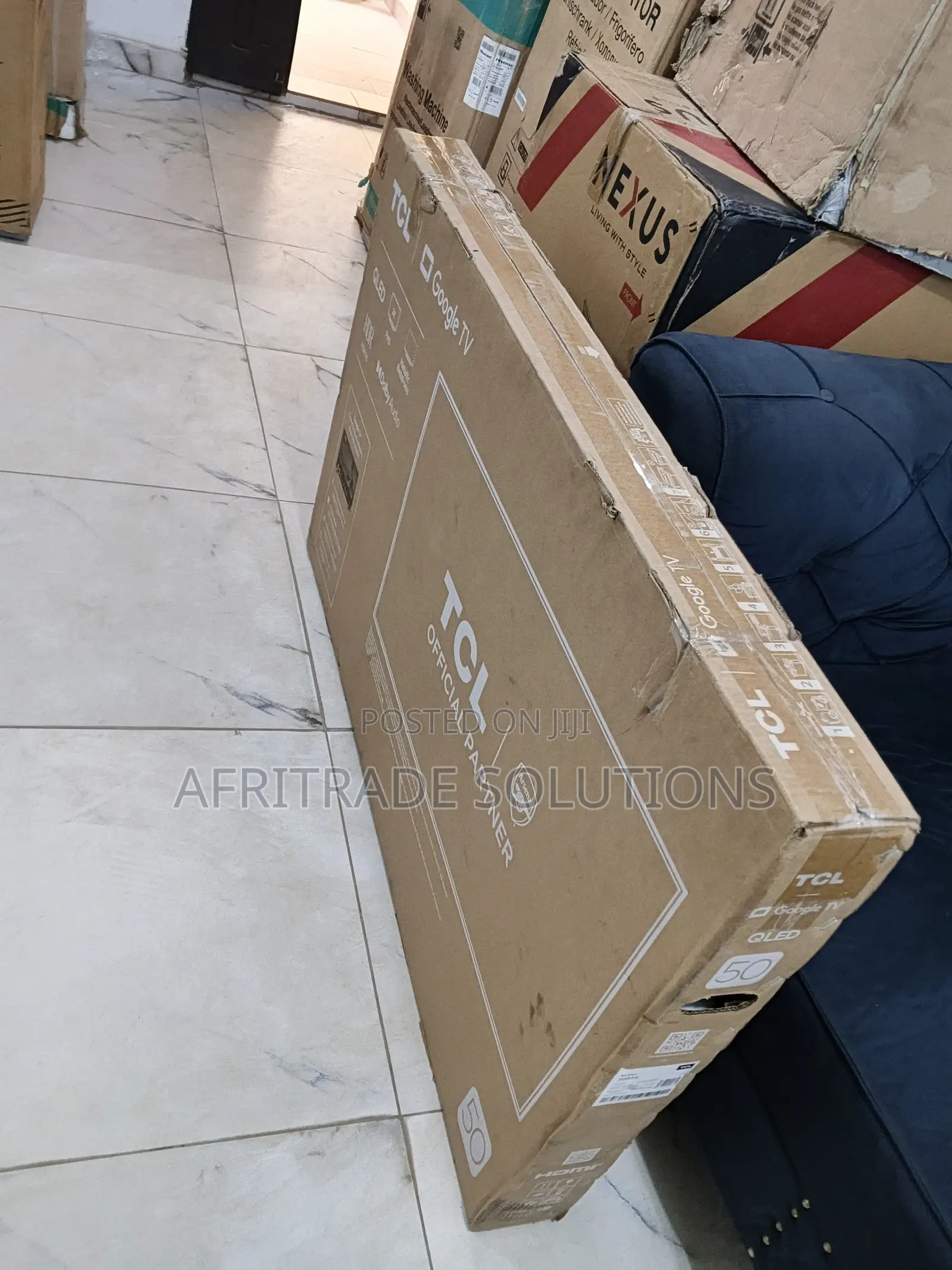 Tcl 50" Qled Smart Tv – High Definition Entertainment