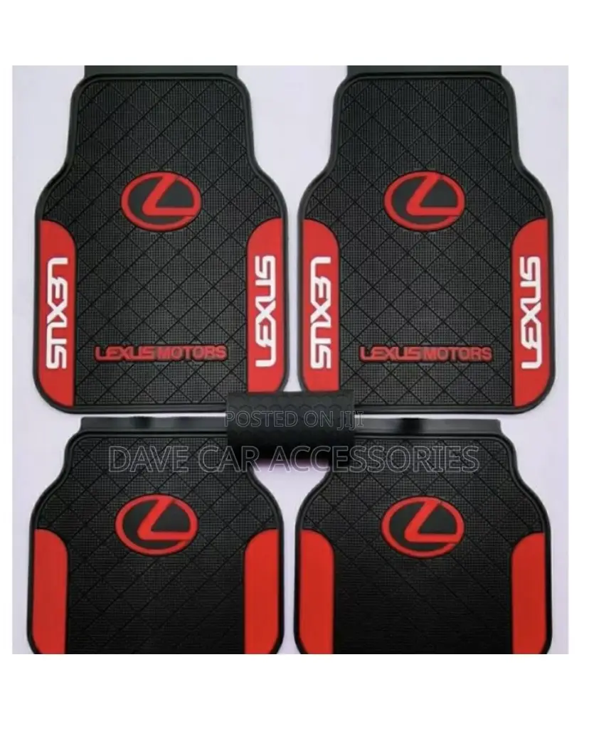 Complete Set Lexus Rubber Foot Mat