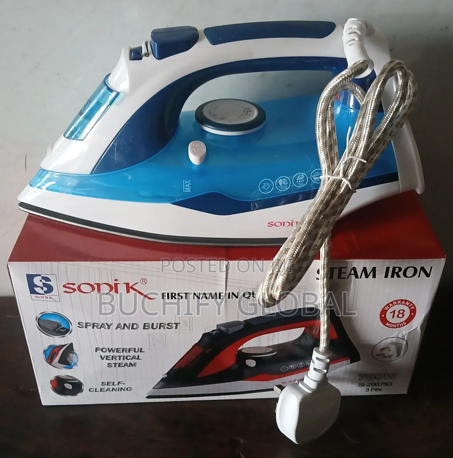 Sonik Steam Iron