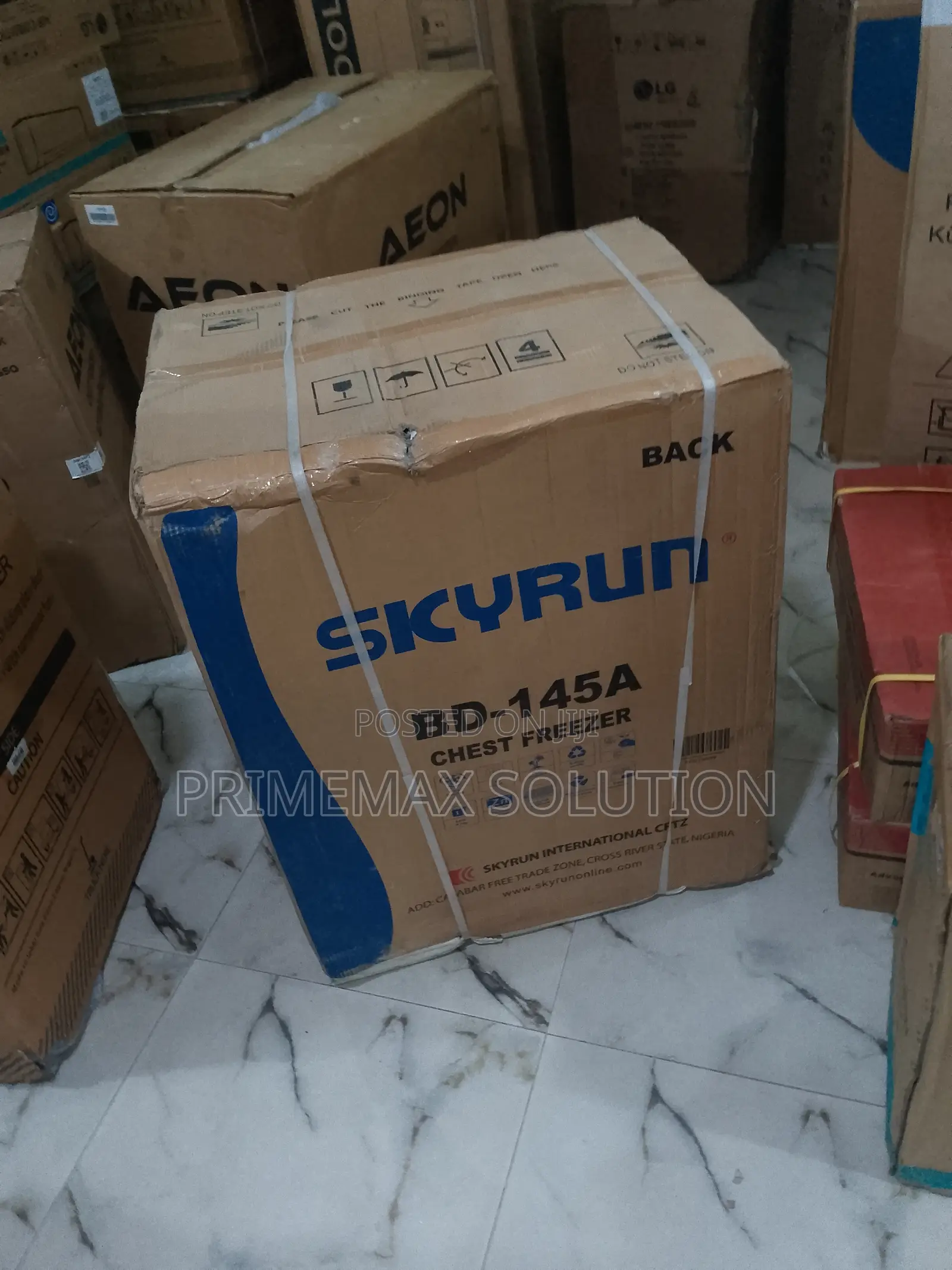 Skyrun Bd-145a Grey 145l Chest Freezer – Trusted Brand Quality