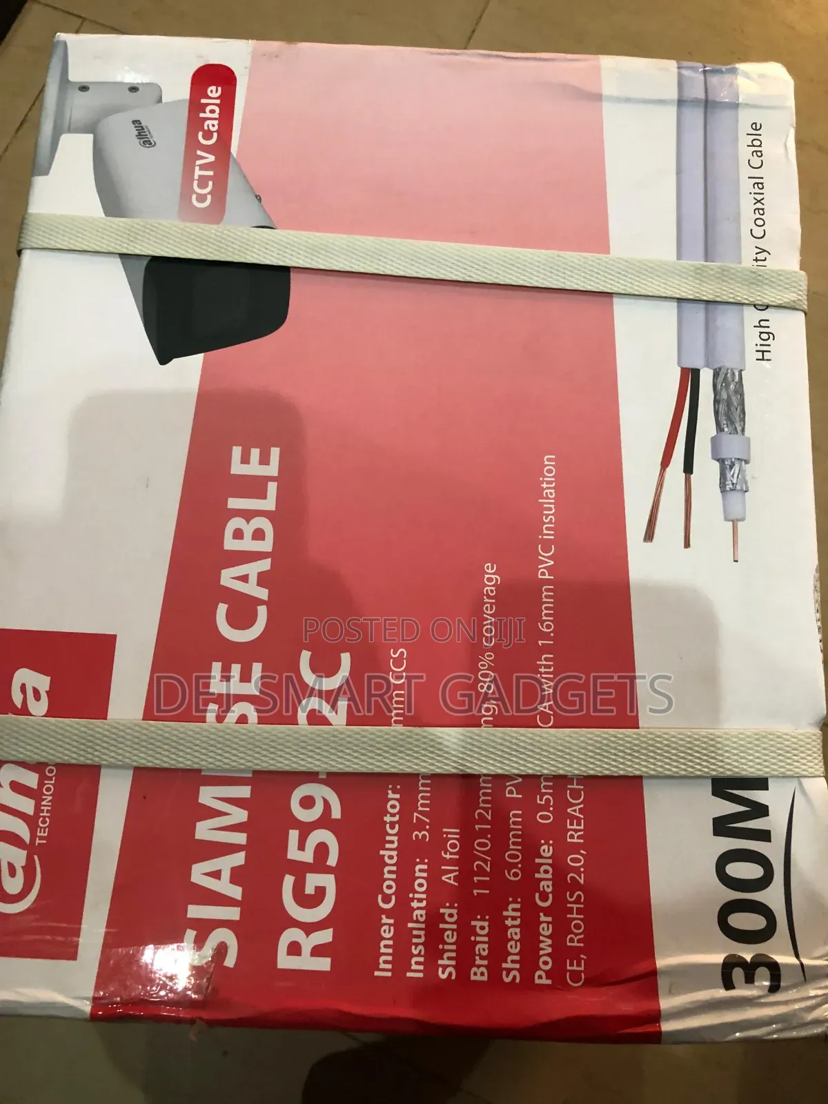Rg-59 Coxial Cable Dahua