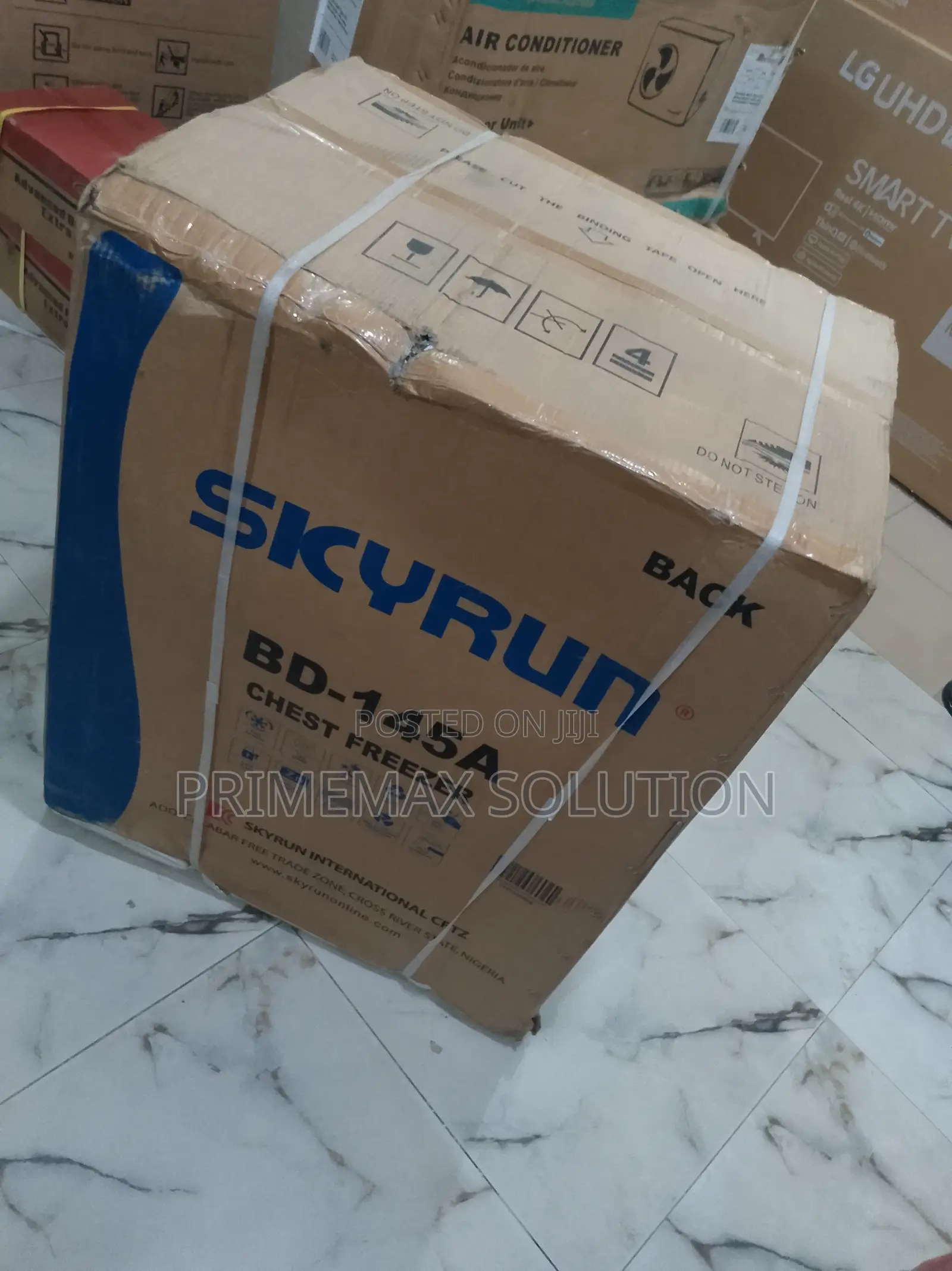 Skyrun Bd-145a Grey Chest Freezer – Super Freezing Lock