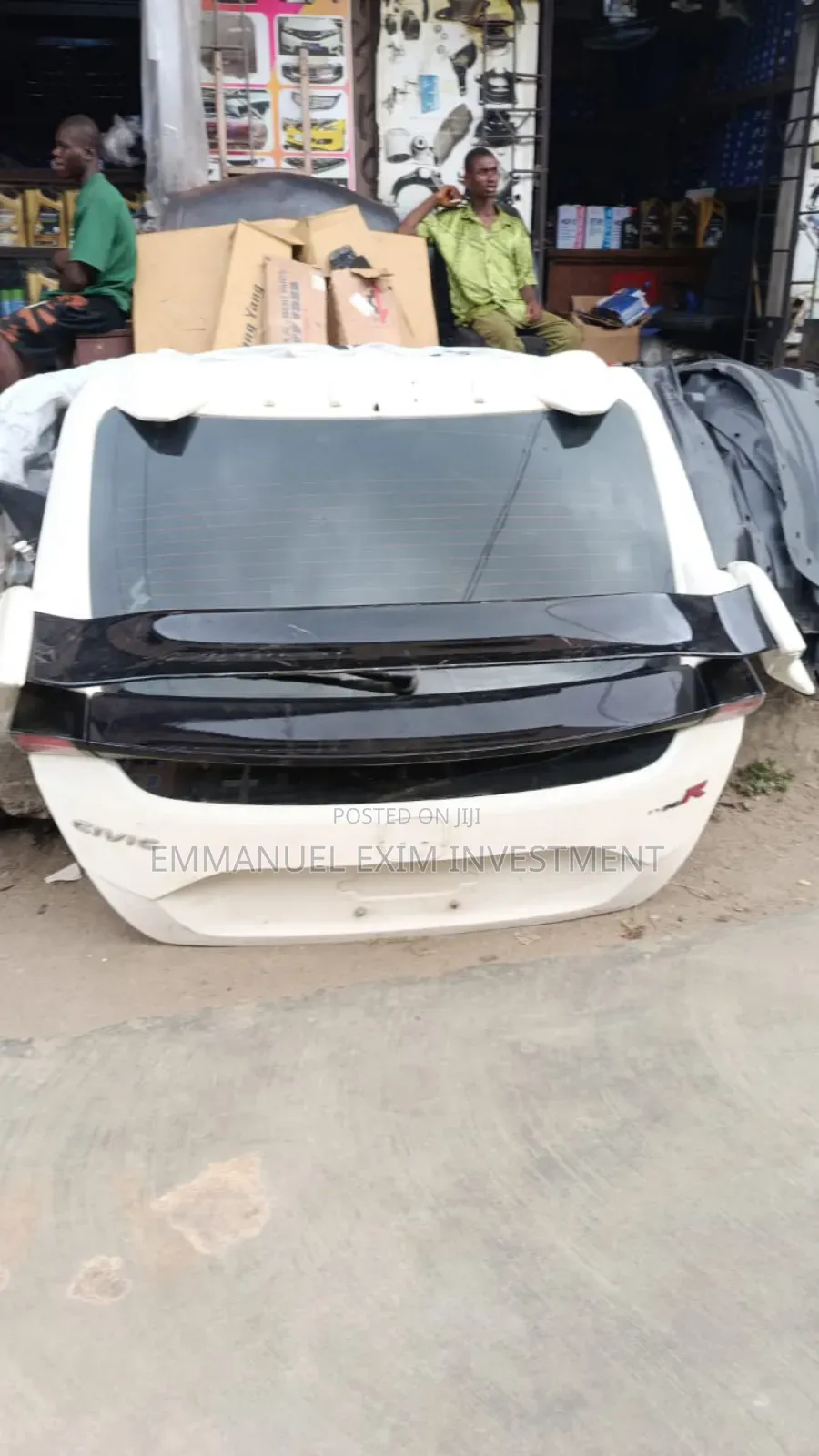 Complete Booth With Booth Spoiler Honda Civic 2016/2018 Hodge Back
