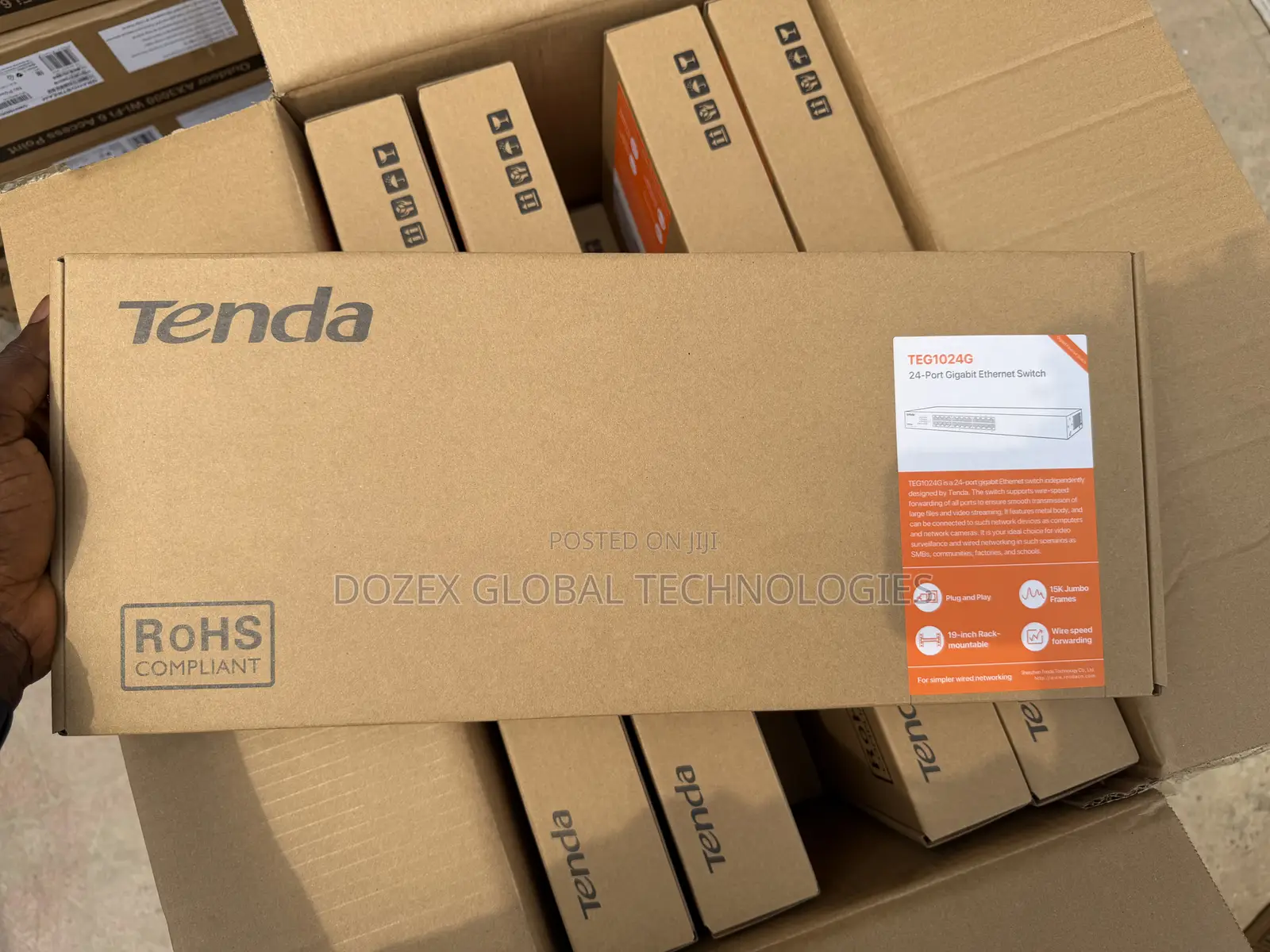 Tenda 24 Ports Gigabits Switch