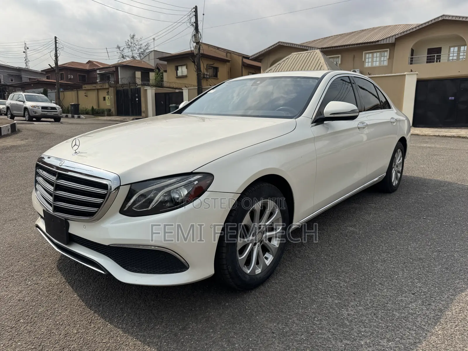 Mercedes-Benz E300 4Matic AWD Sedan (2.0L 4cyl 9A) 2017 White