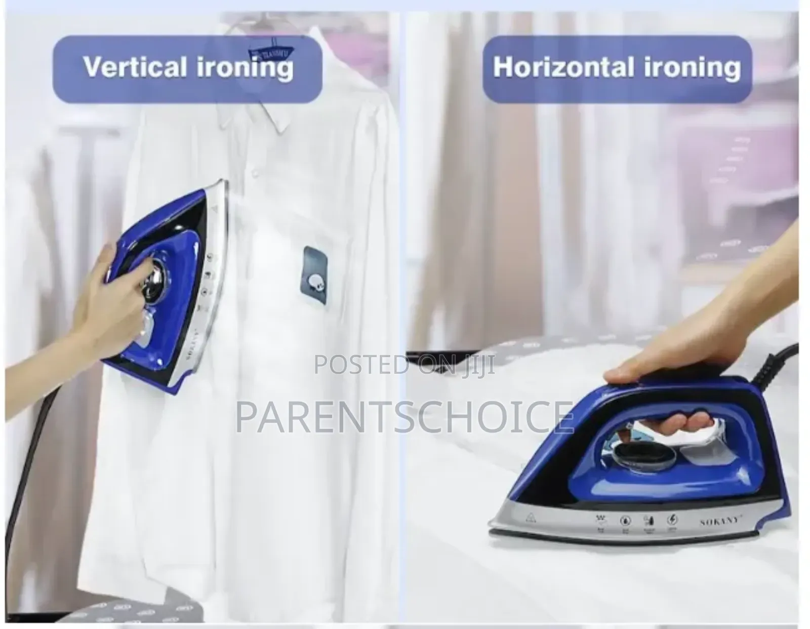 Sokany Sk-188 Anti-Limescale Steam Iron