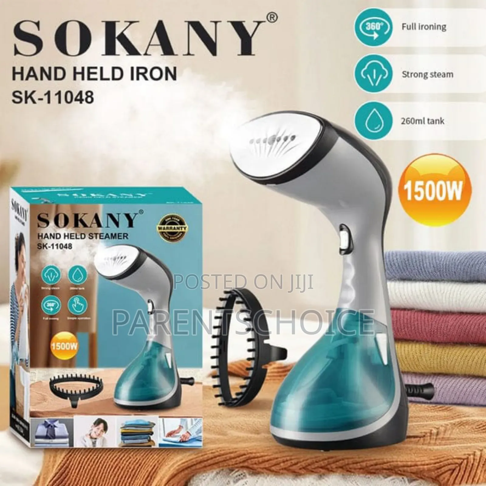 Handheld Garment Steamer 1200w