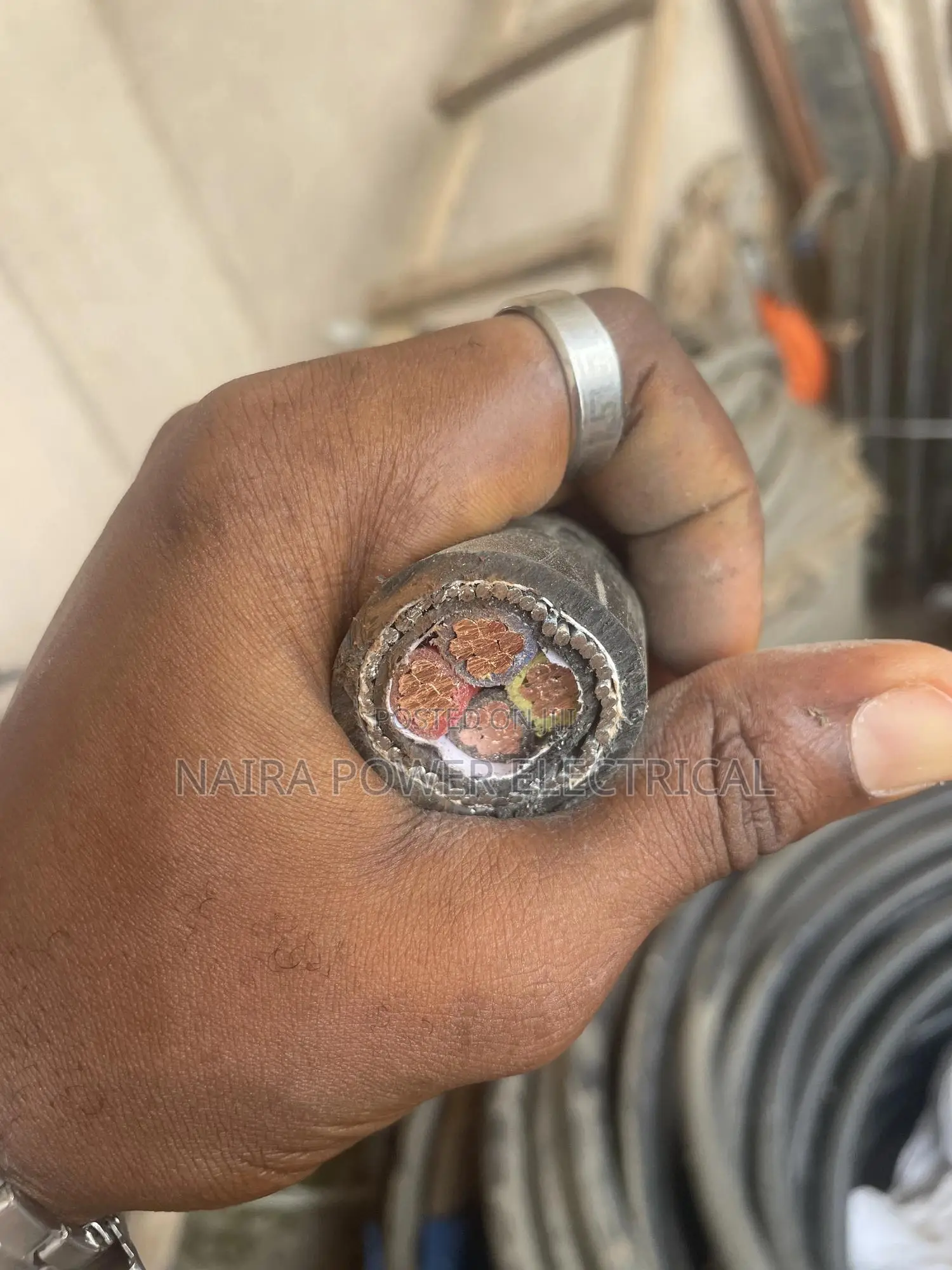 35mm 4core Armored Nigeria