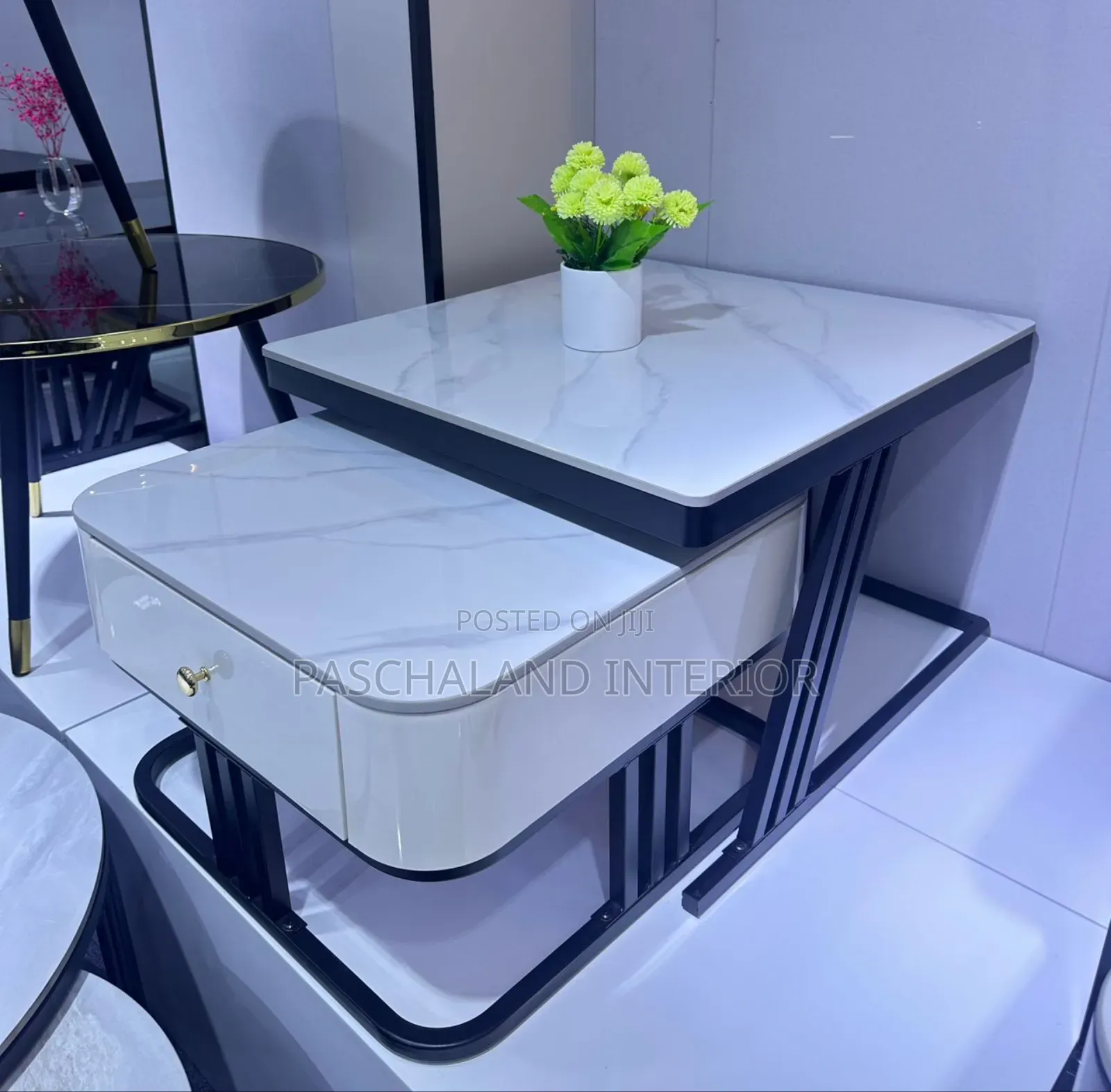 Marble Top Coffee Tables With Drawer