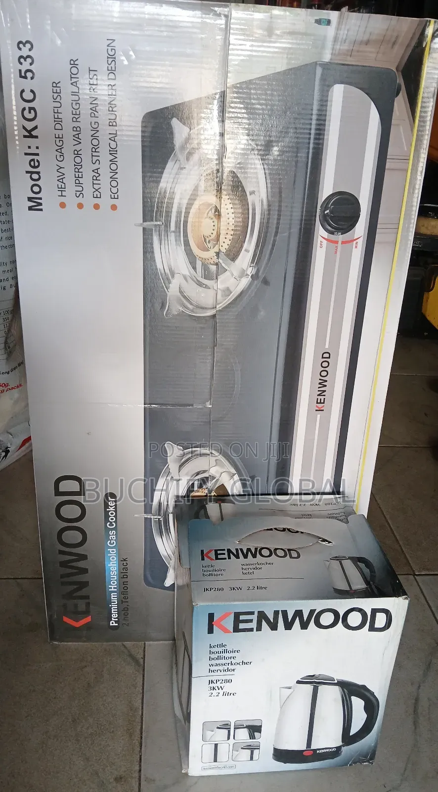 Kenwood Burner and Kettle