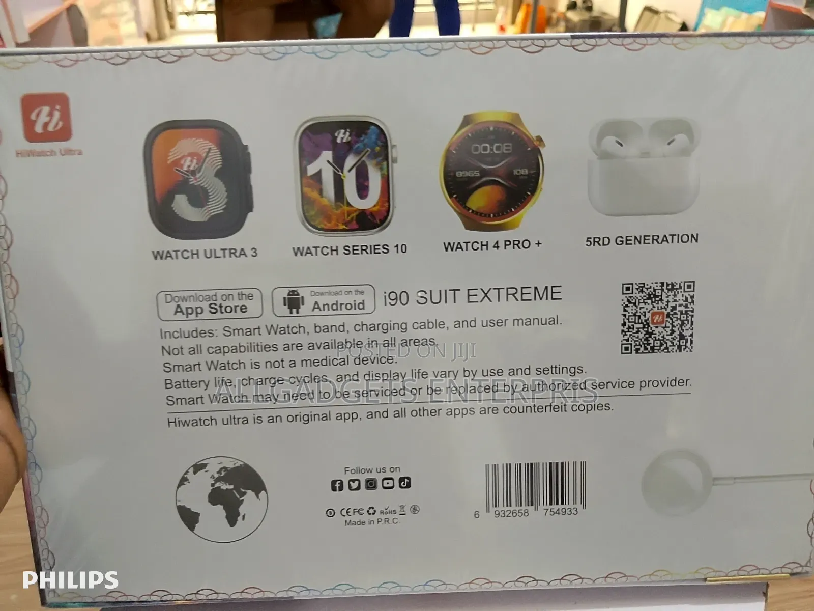 I90 Smart Watch 3 Watches Inside