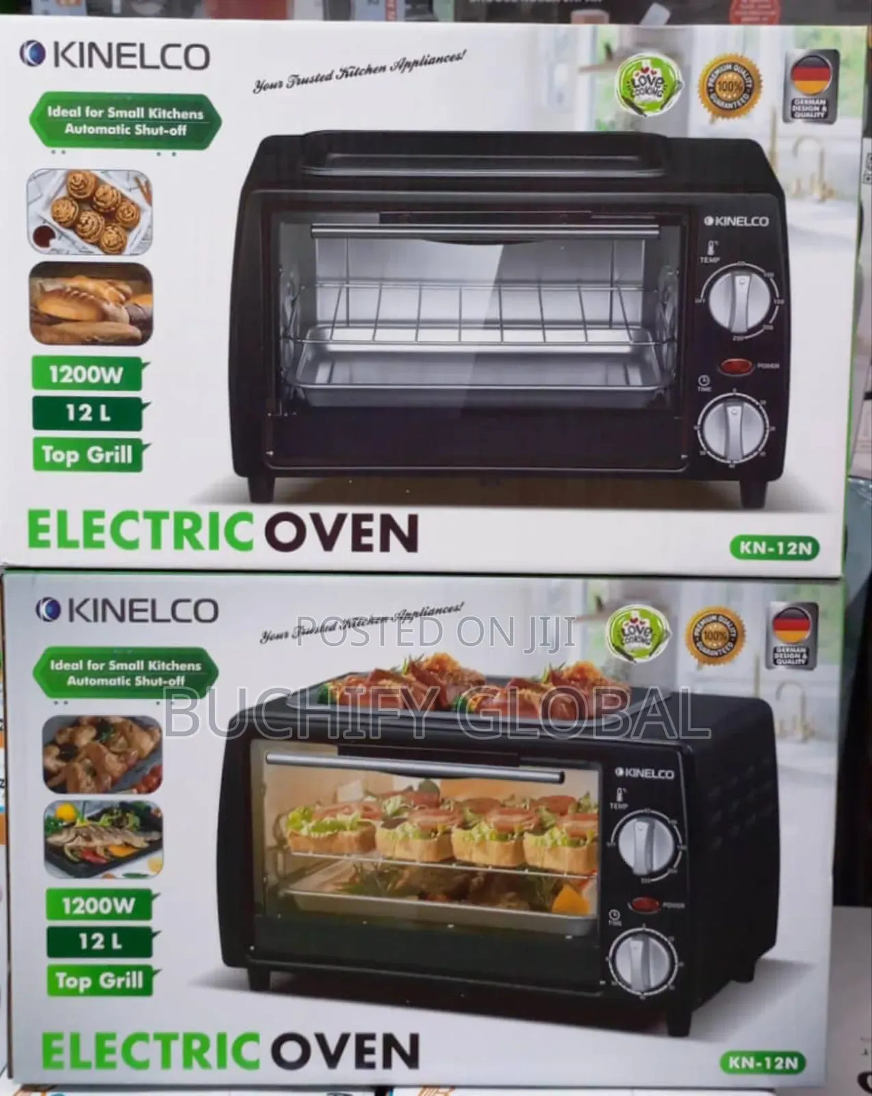 Kinelco Electric Oven and Grill 12l