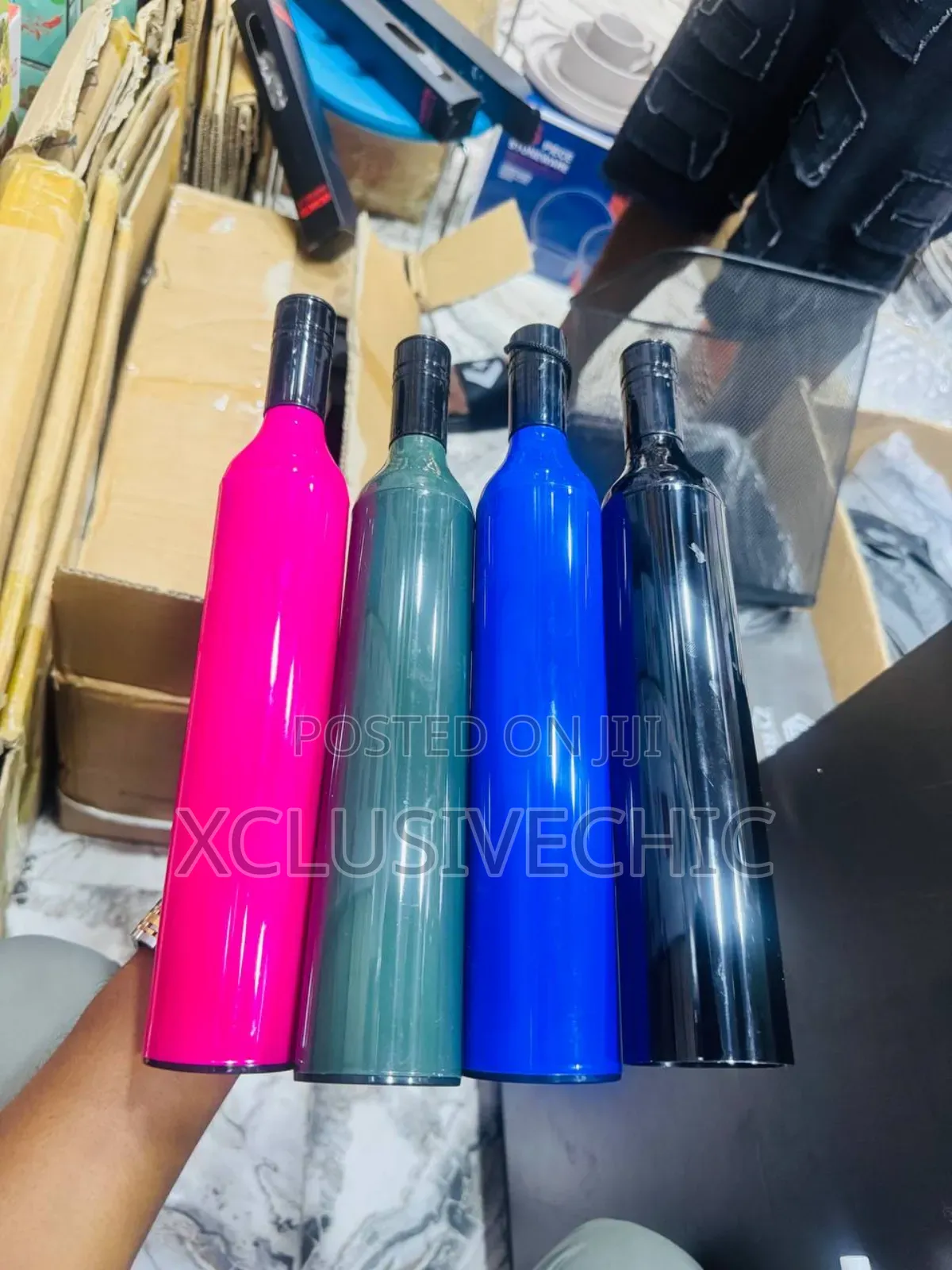 Plain Bottle Umbrella