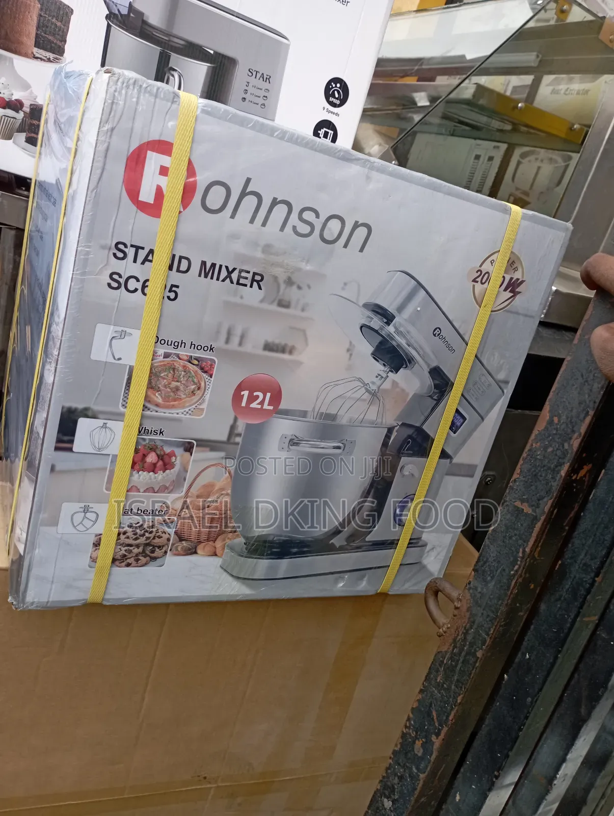 Quality Foreign Table Top 12liters Rohnson Cake Mixer