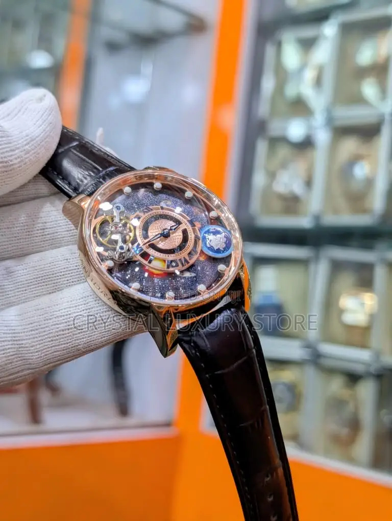 Hanboro Quality Luxury Men Automatic Engine Wristwatch