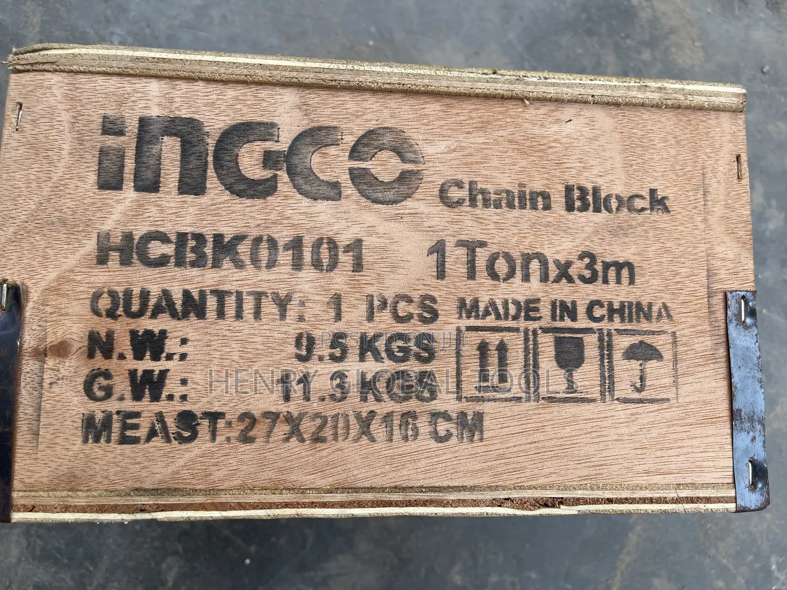 1tonx3meter Ingco Chain Block