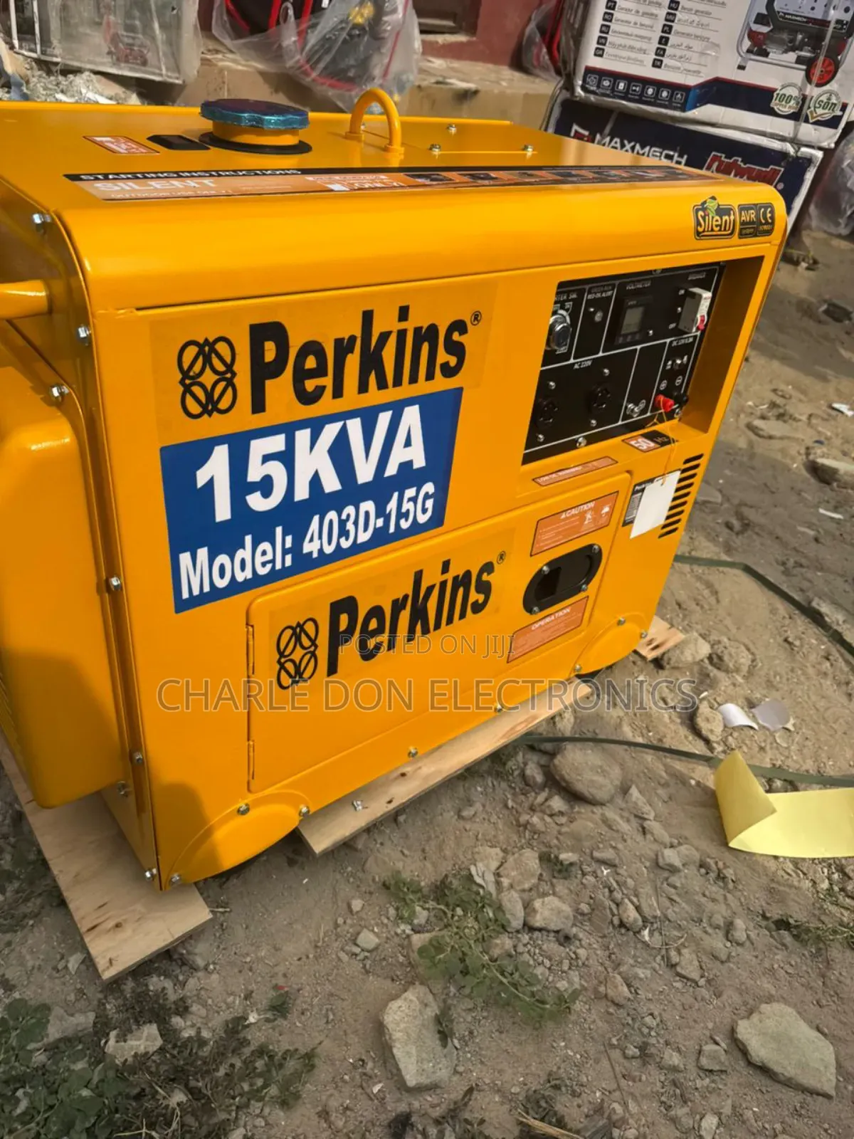 Brand New 15kva Perkins Diesel Soundproof Generator – Super Powerful