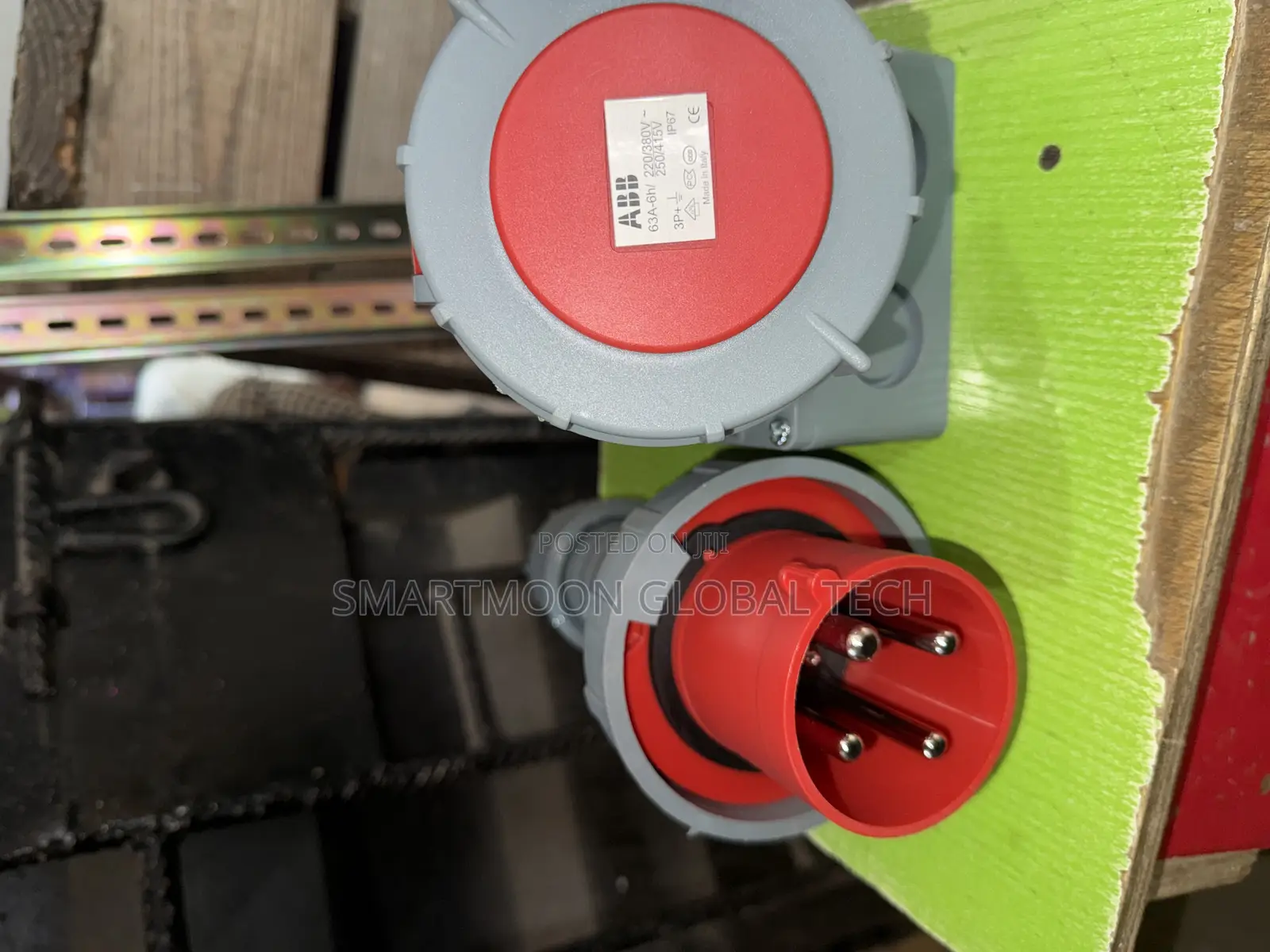 Original 63amps 4pin Industrial Socket