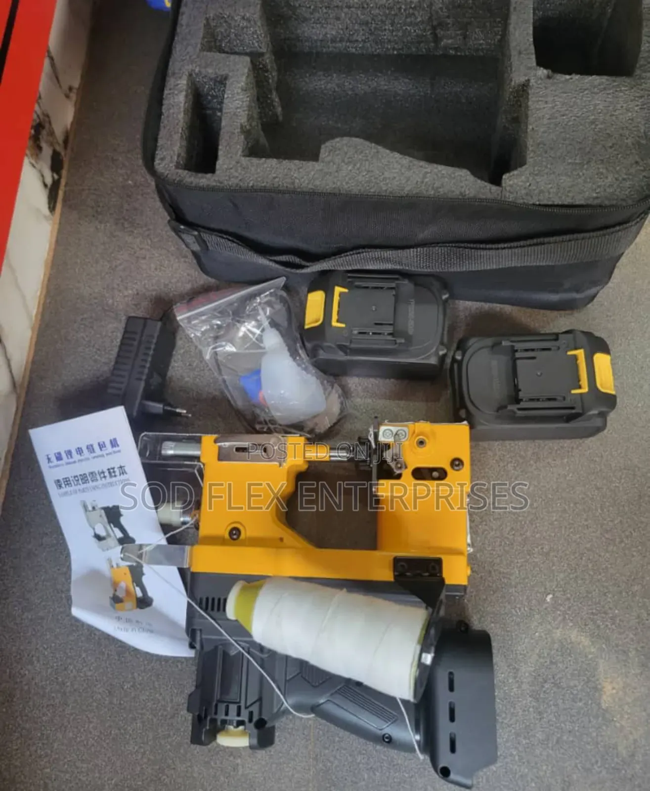 Durable Cordless Industrial Bag Closer Machine