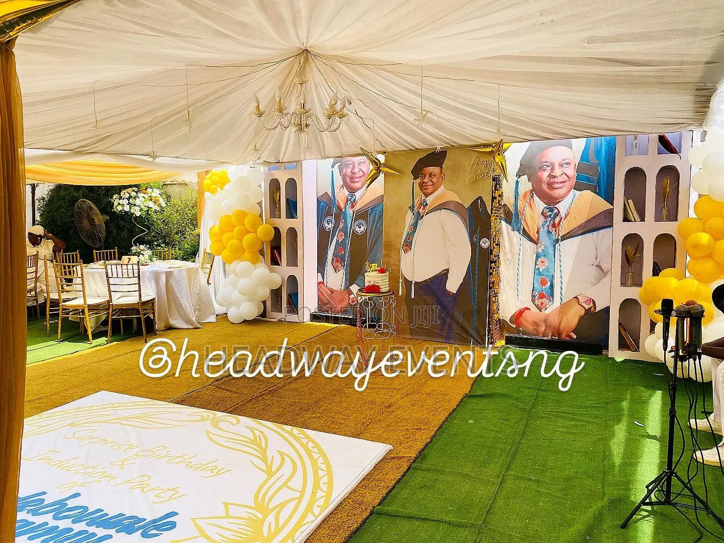 Surprise Birthday and Induction Party Decoration