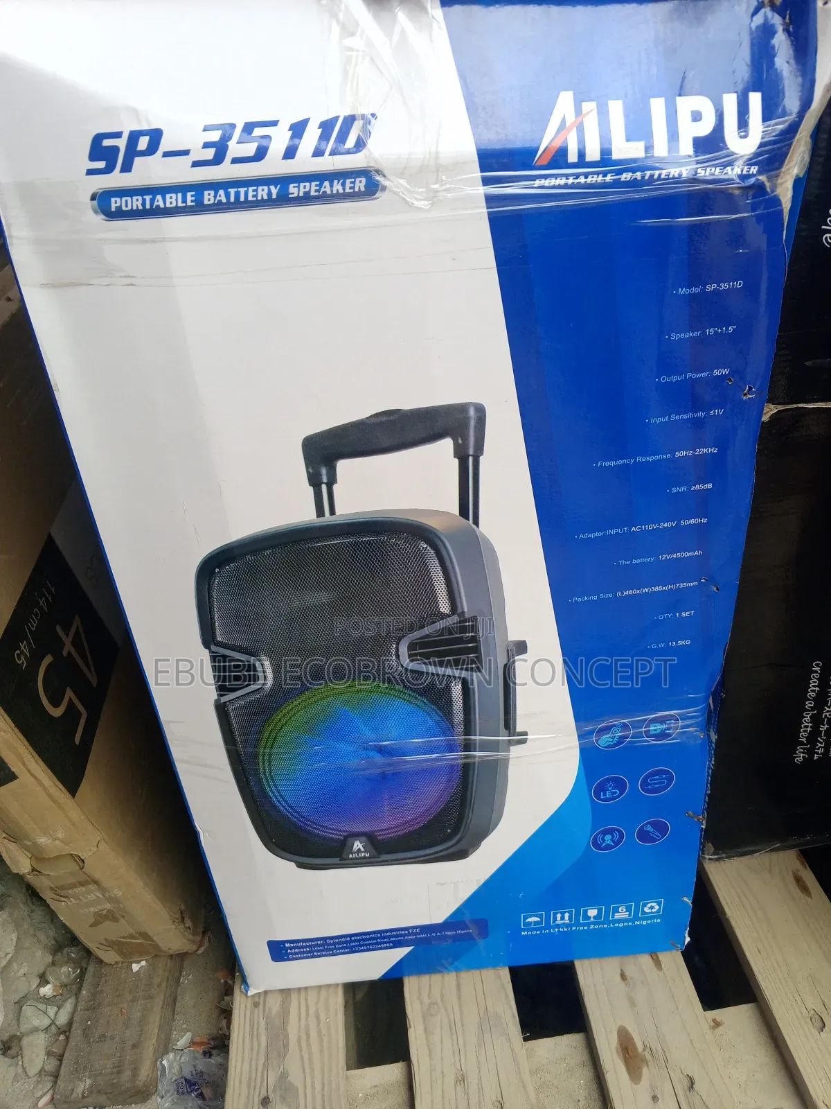 Ailipu Speaker and Public Address With Two Wireless Microphone