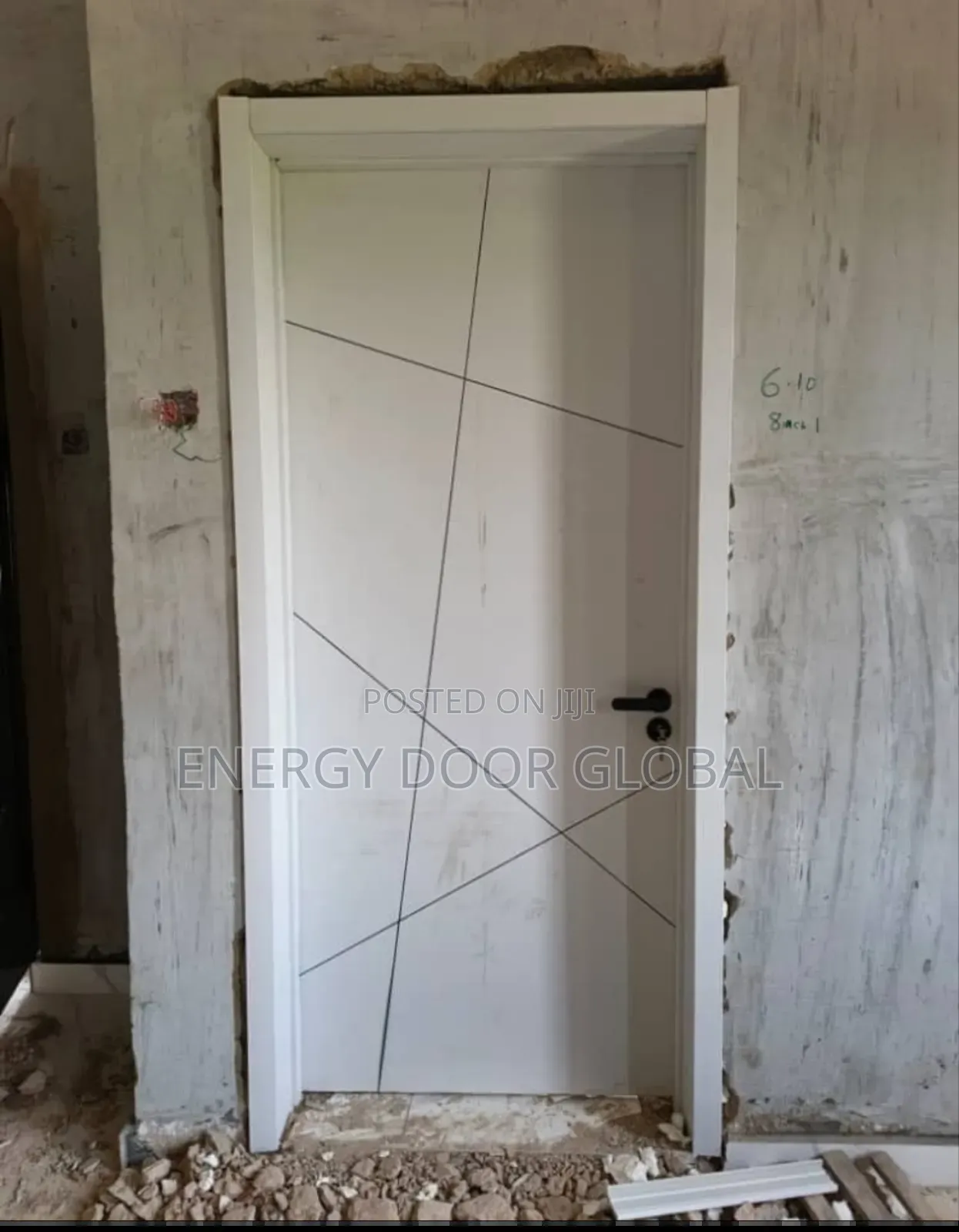 Elegant White Wooden HDF Room 3ft/7ft