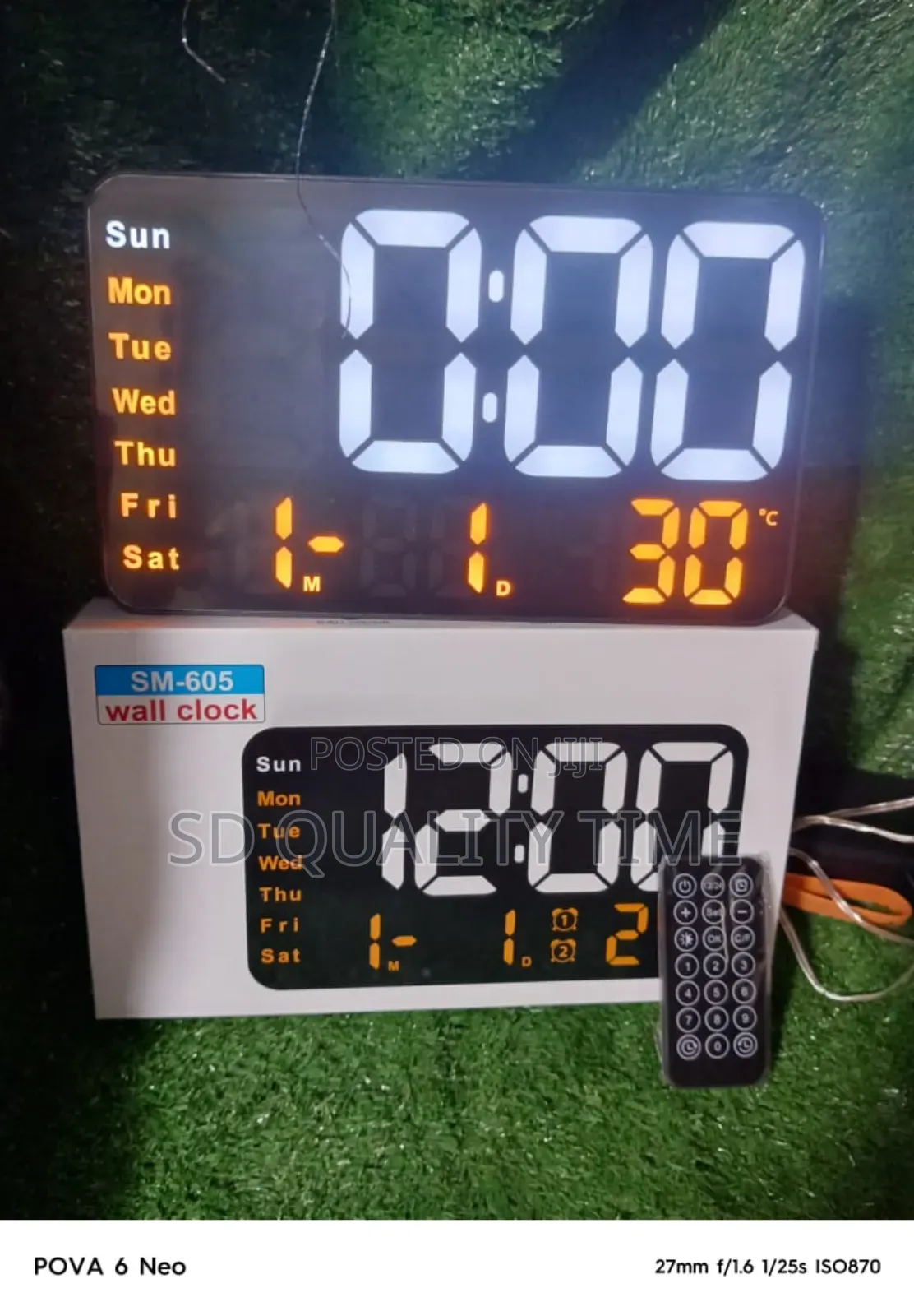 Led Digital Wall Table Alarm Clock