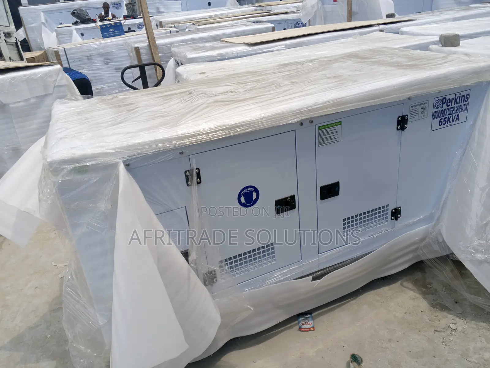Perkins 65kva Acoustic Shield Model