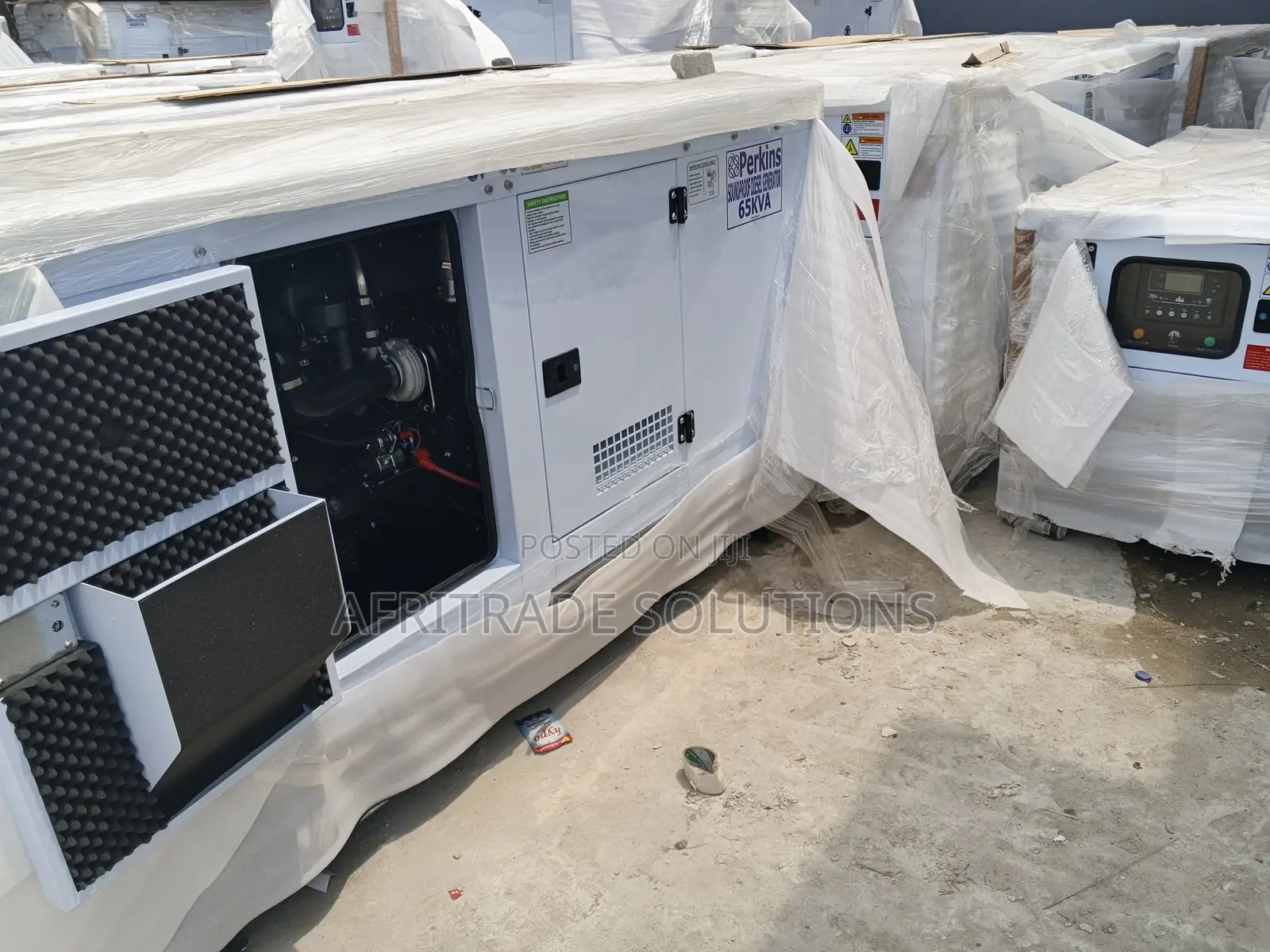 Perkins 65kva Whisperguard Diesel