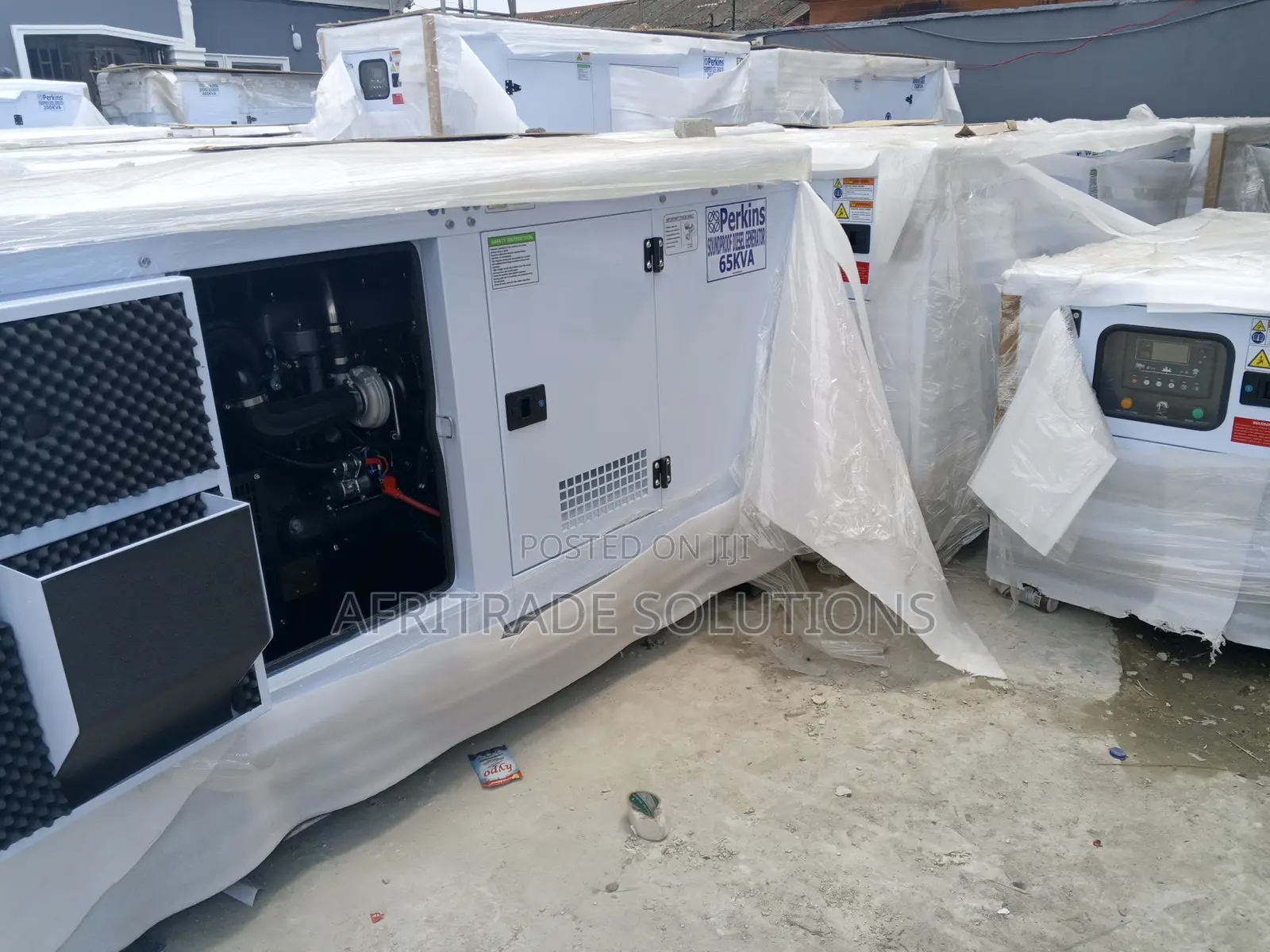 Perkins 65kva Whispershield Generator