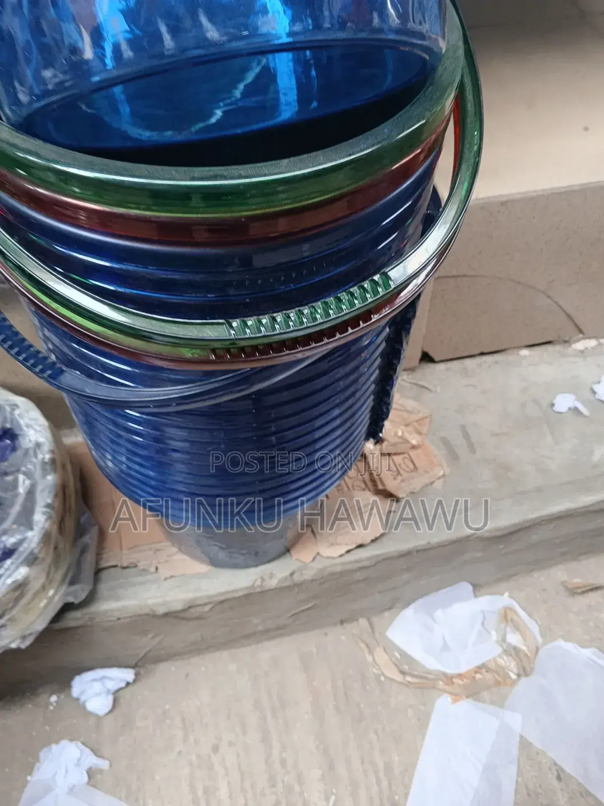 Acrylic Transparent Bucket 12pcs