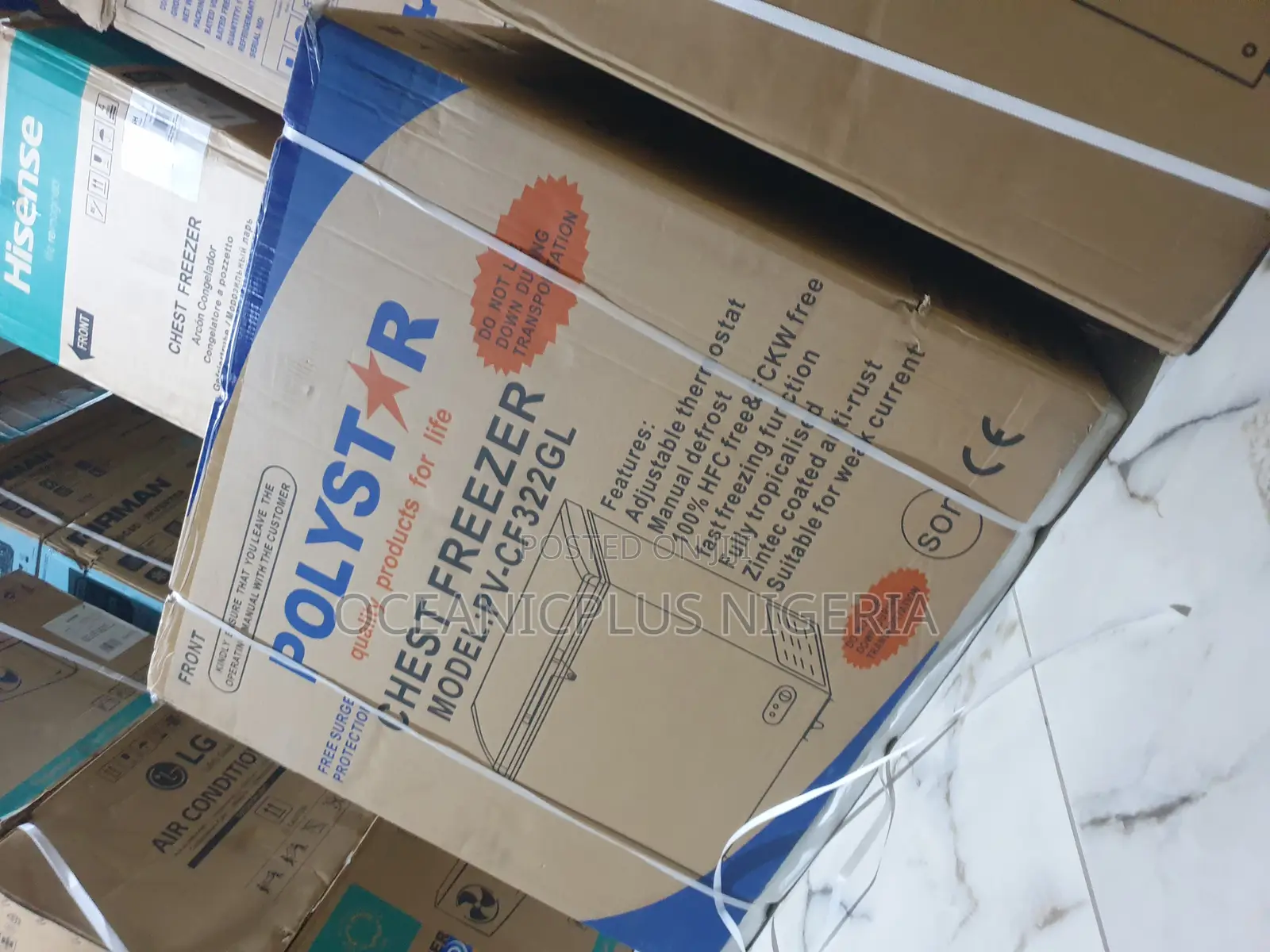 Polystar 200l Chest Freezer – Reliable Food Storage Solution