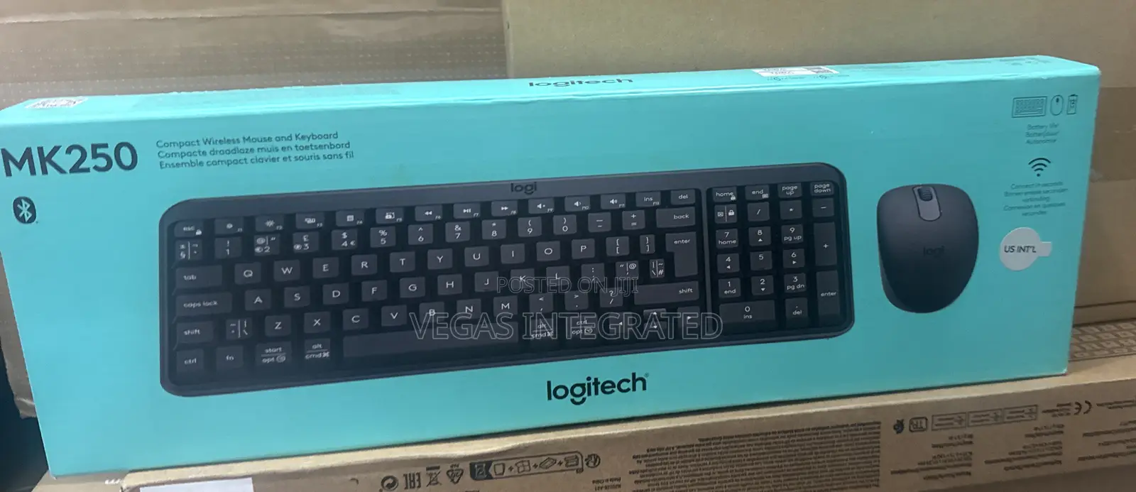 Logitech Mk250 Bluetooth Wireless Mouse And Keyboard Combo