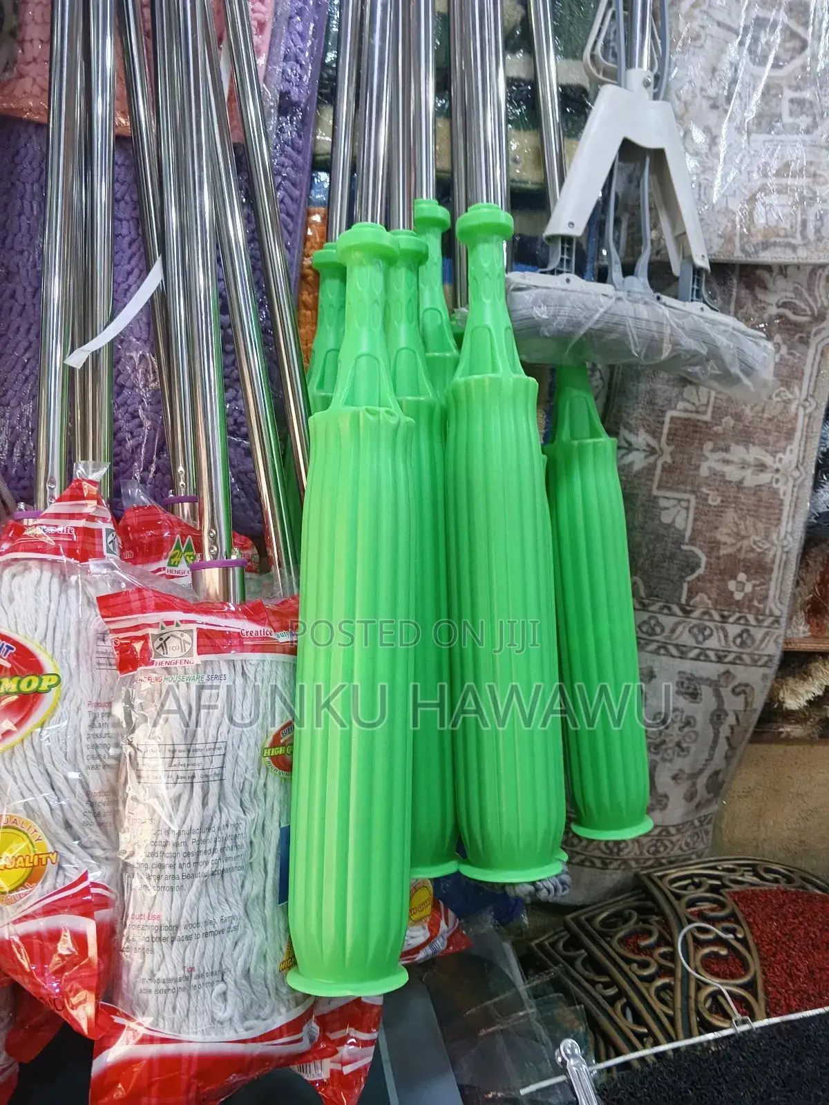 Ands-Free Rotating Two-in-One Self-Twisting Mop