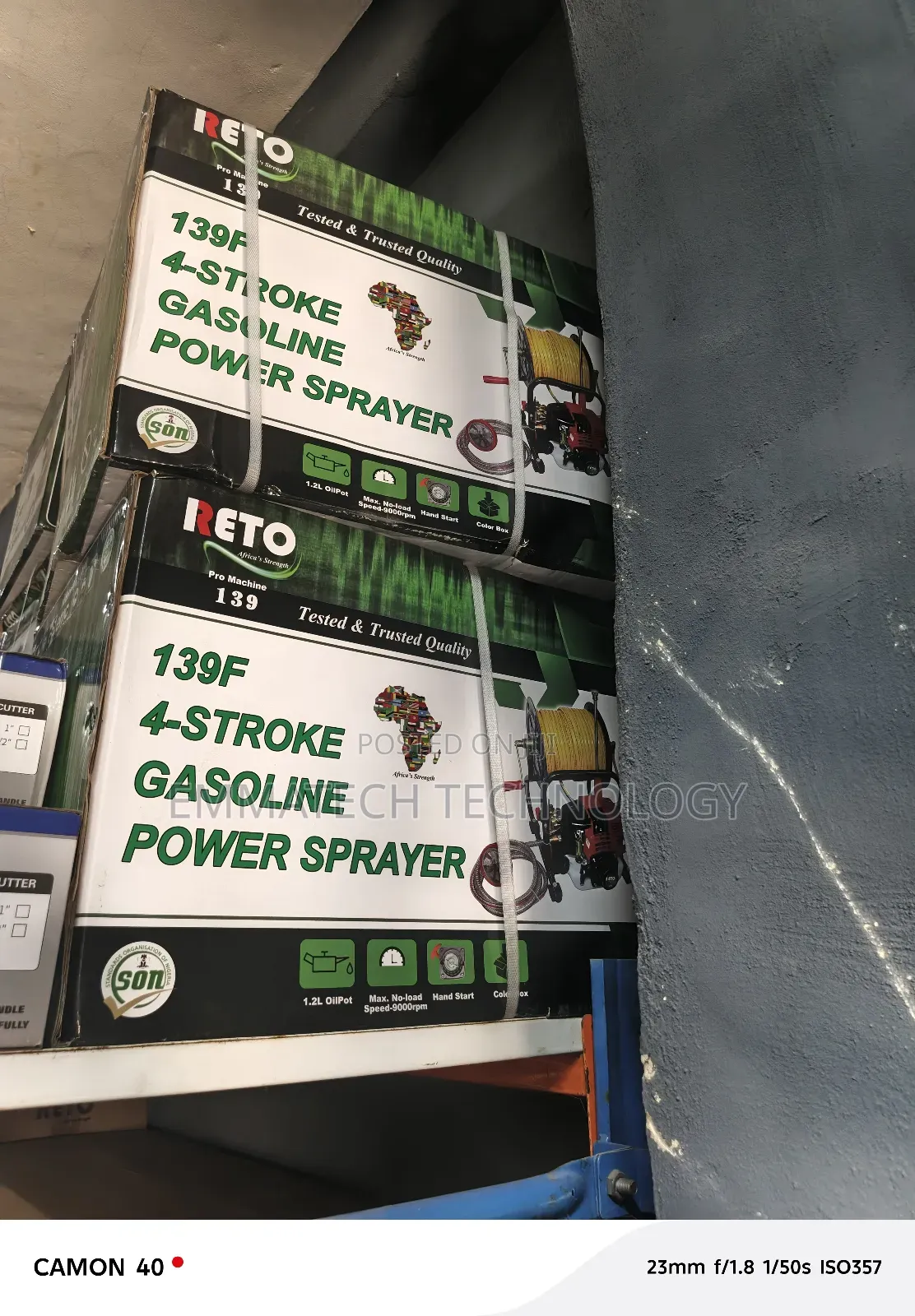 Gasoline Power Sprayer Machine