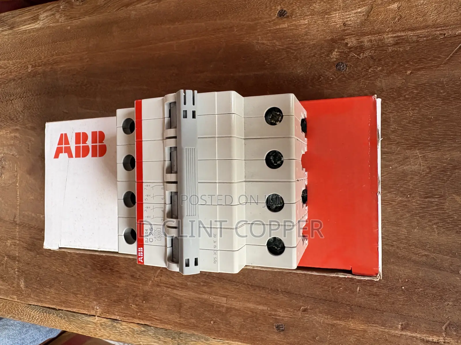 25 Amps 4 Pole (Mcb) Abb Breaker