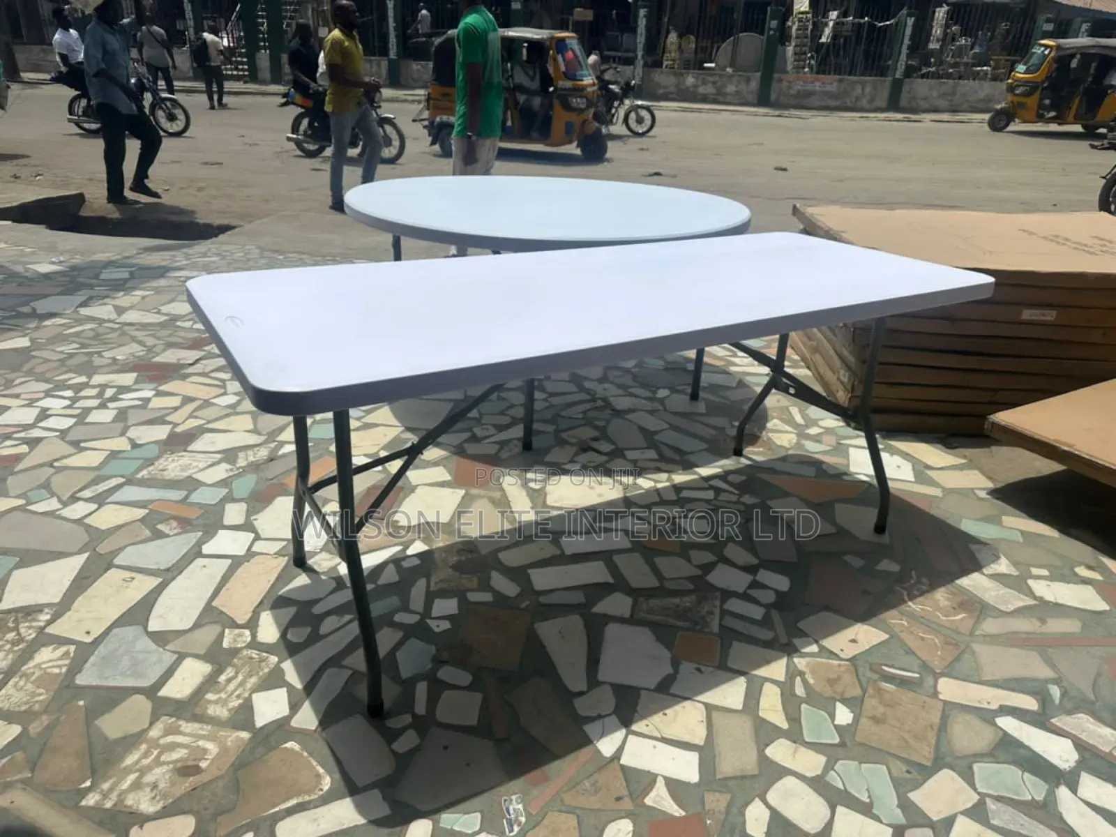 6ft Plastic Foldable Table
