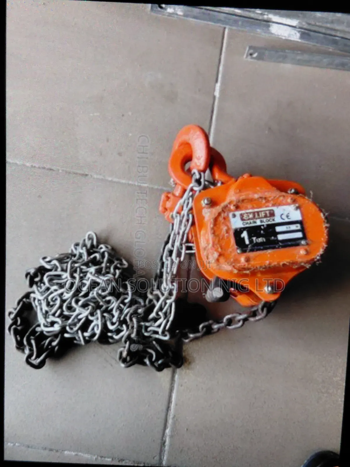 1 Ton Chain Block 2/1 2 Meter