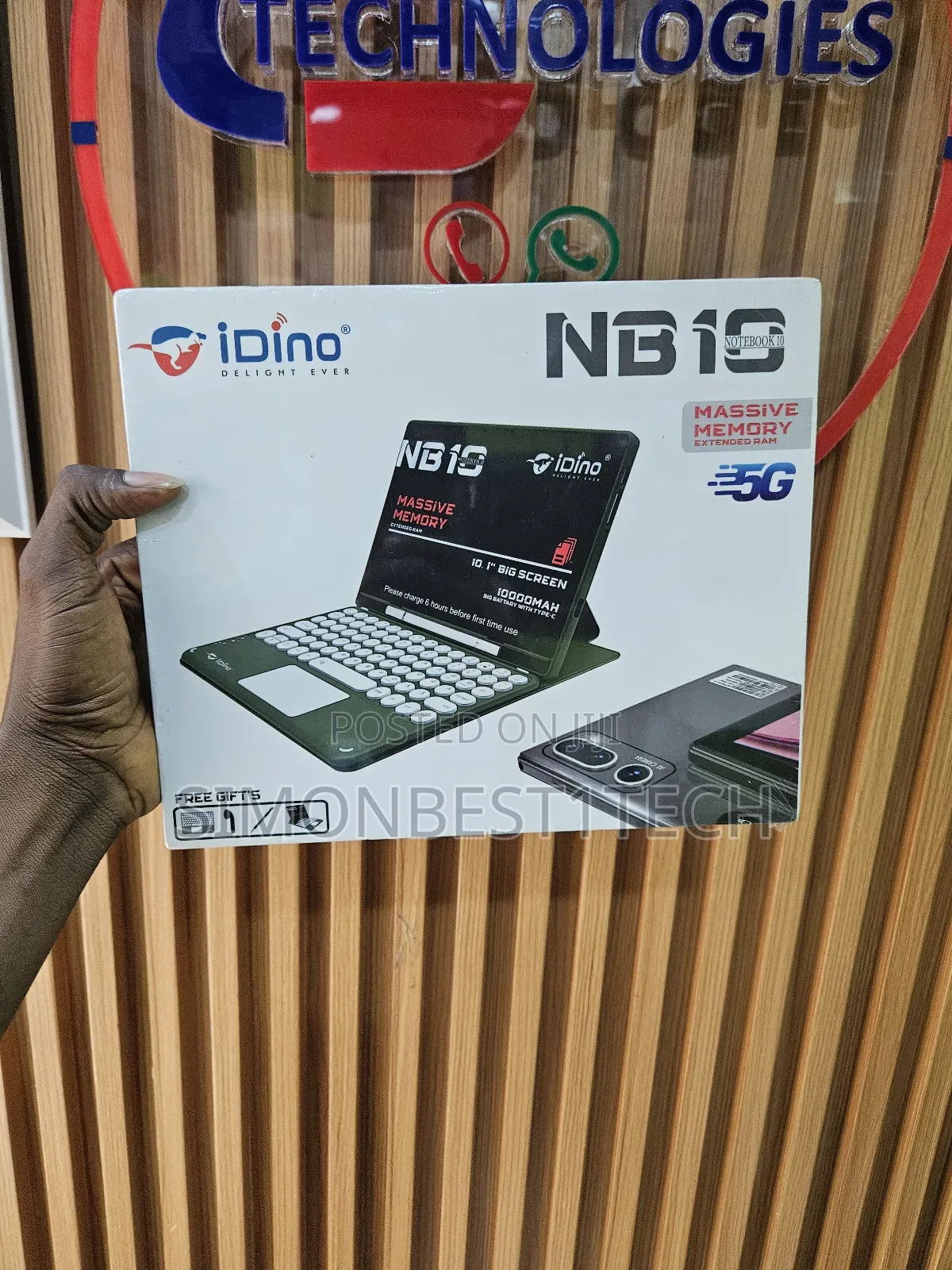 New Idino NB10 512 GB Blue