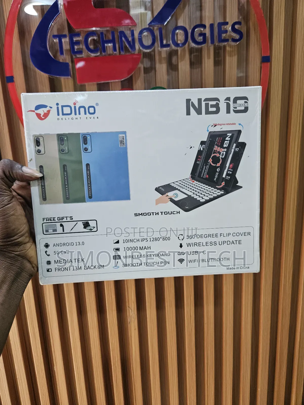 New Idino NB10 512 GB Blue