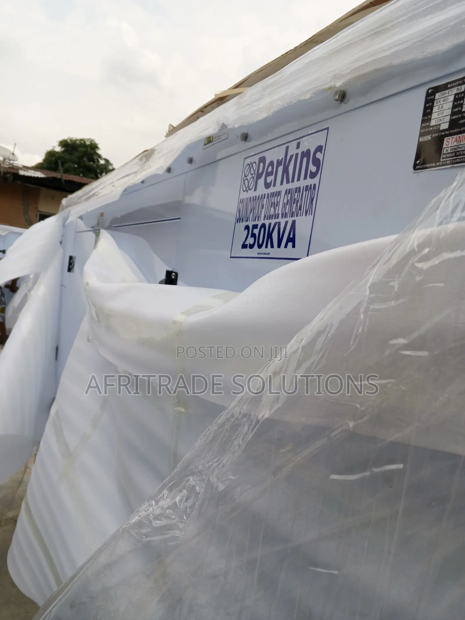 Perkins 250kva Noise-control Prime