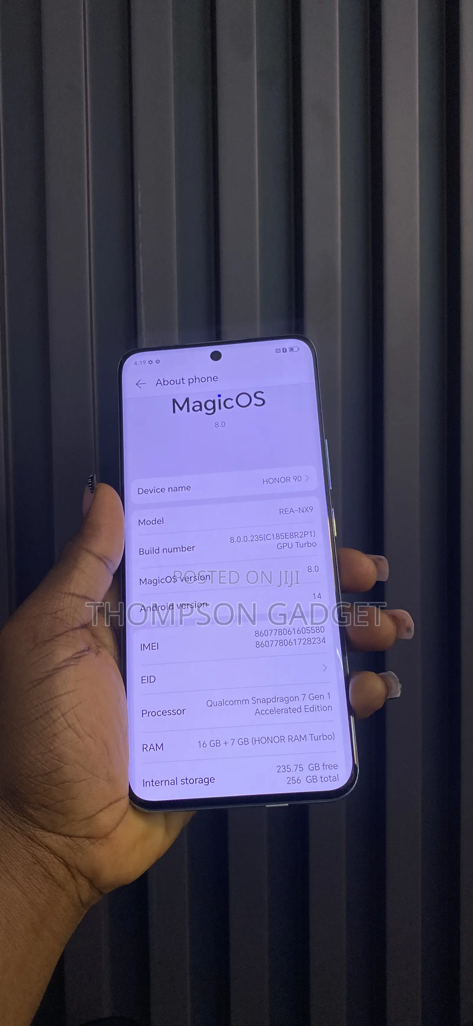 Honor 90 256 GB Silver